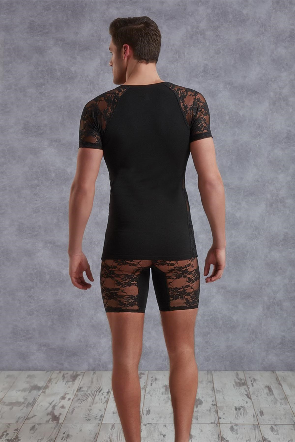 Doreanse 2552 Erkek T-Shirt Siyah