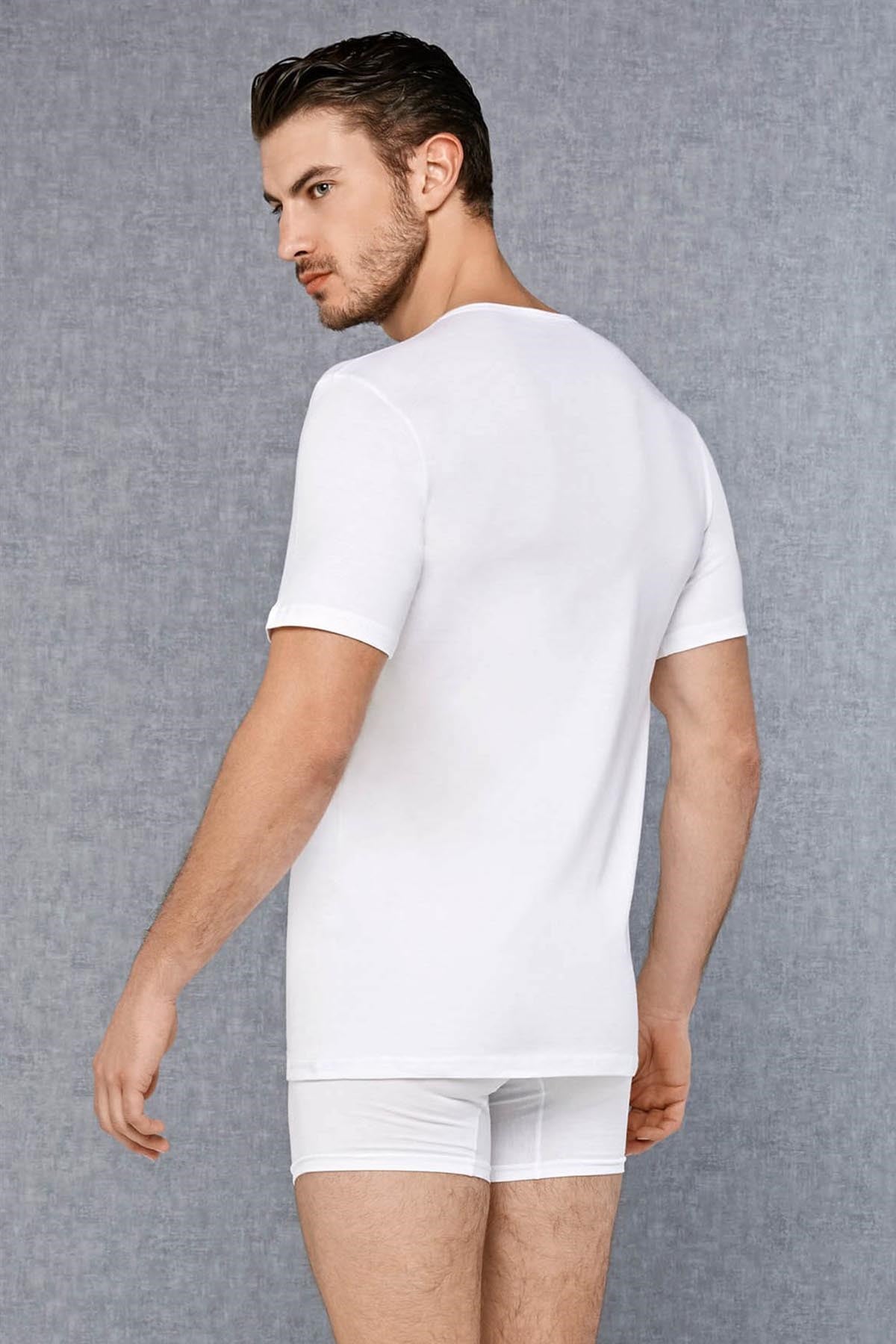 Doreanse 2570P Erkek T-Shirt Beyaz