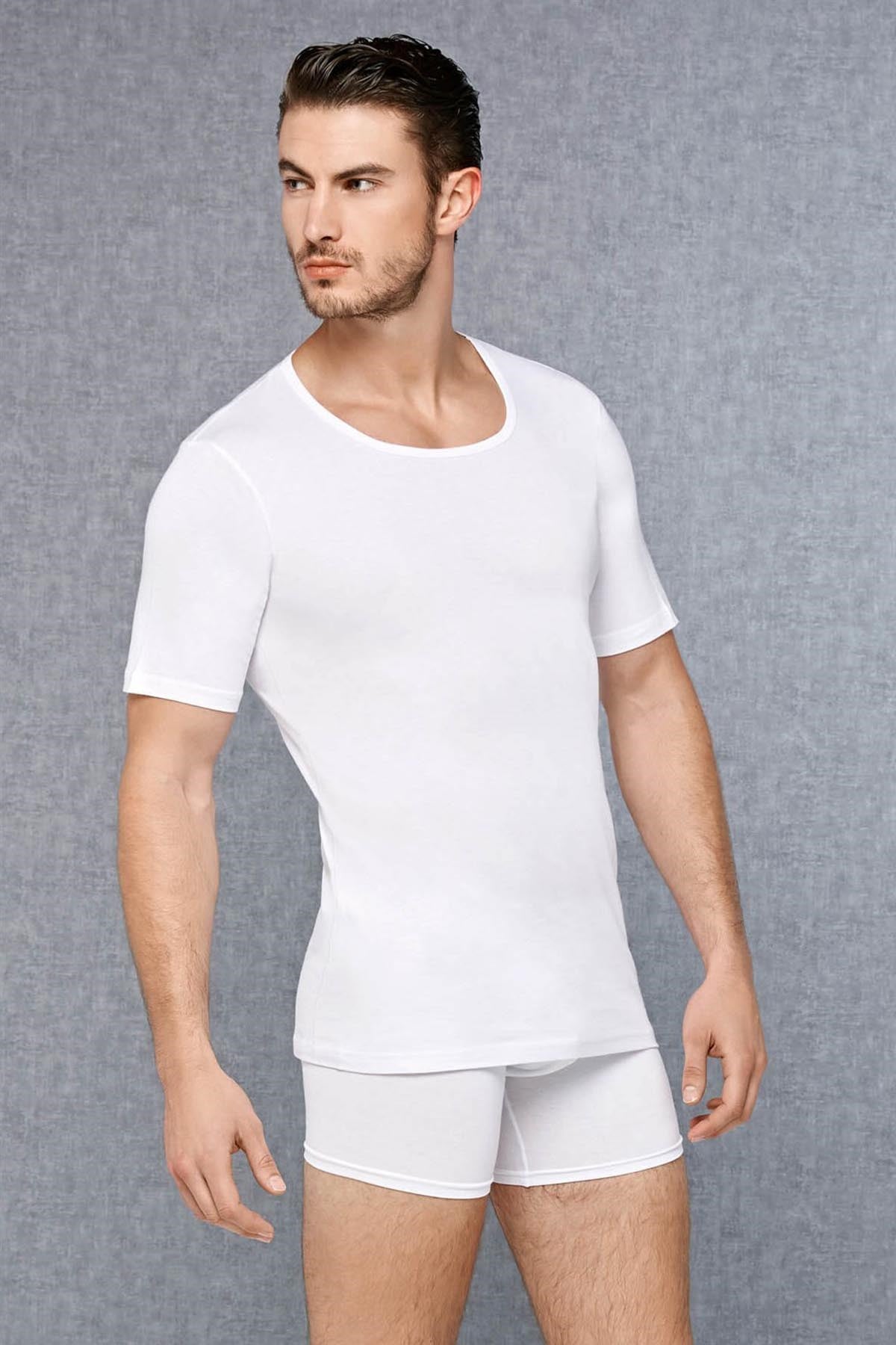 Doreanse 2570P Erkek T-Shirt Beyaz