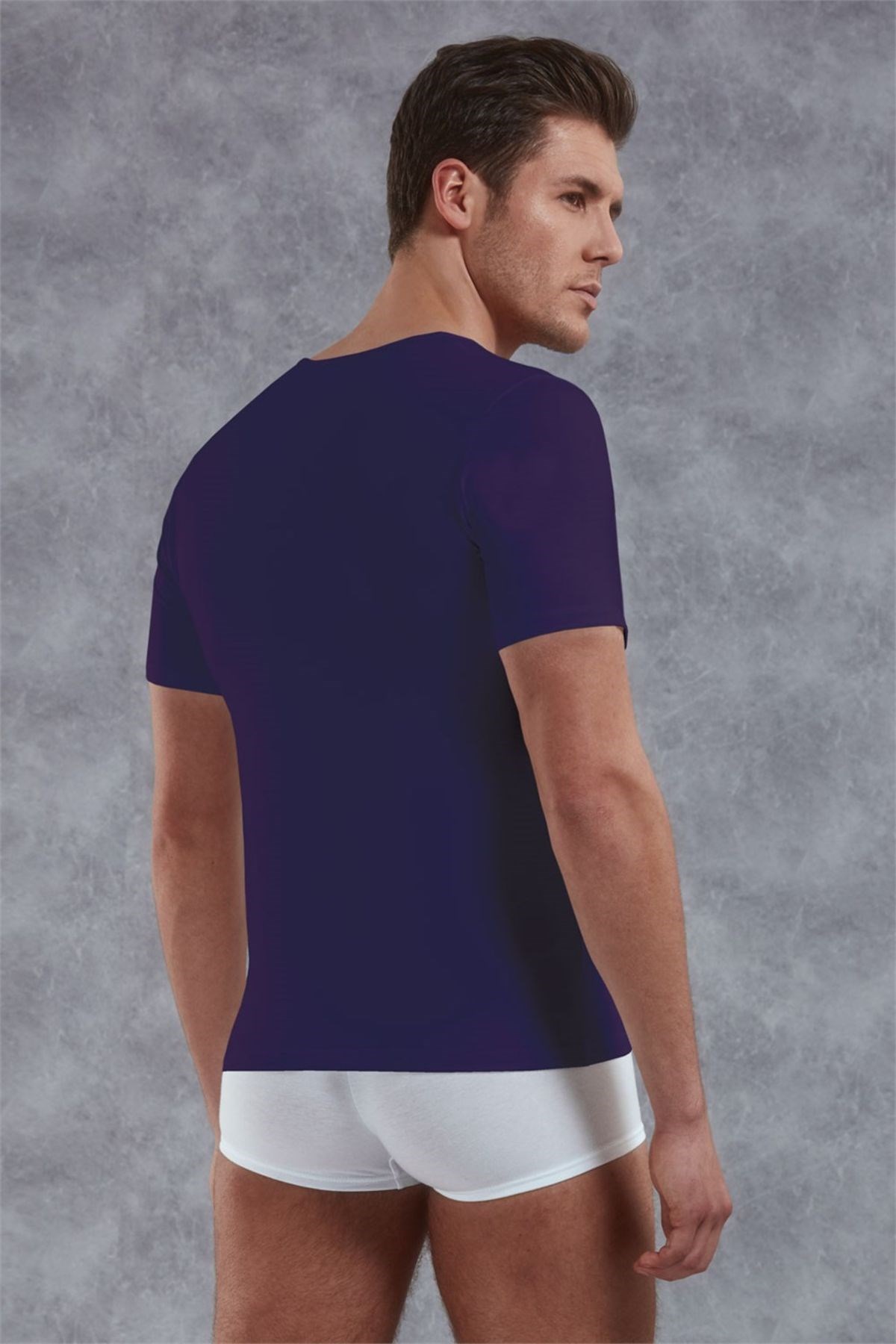 Doreanse 2820 Erkek T-Shirt Mor