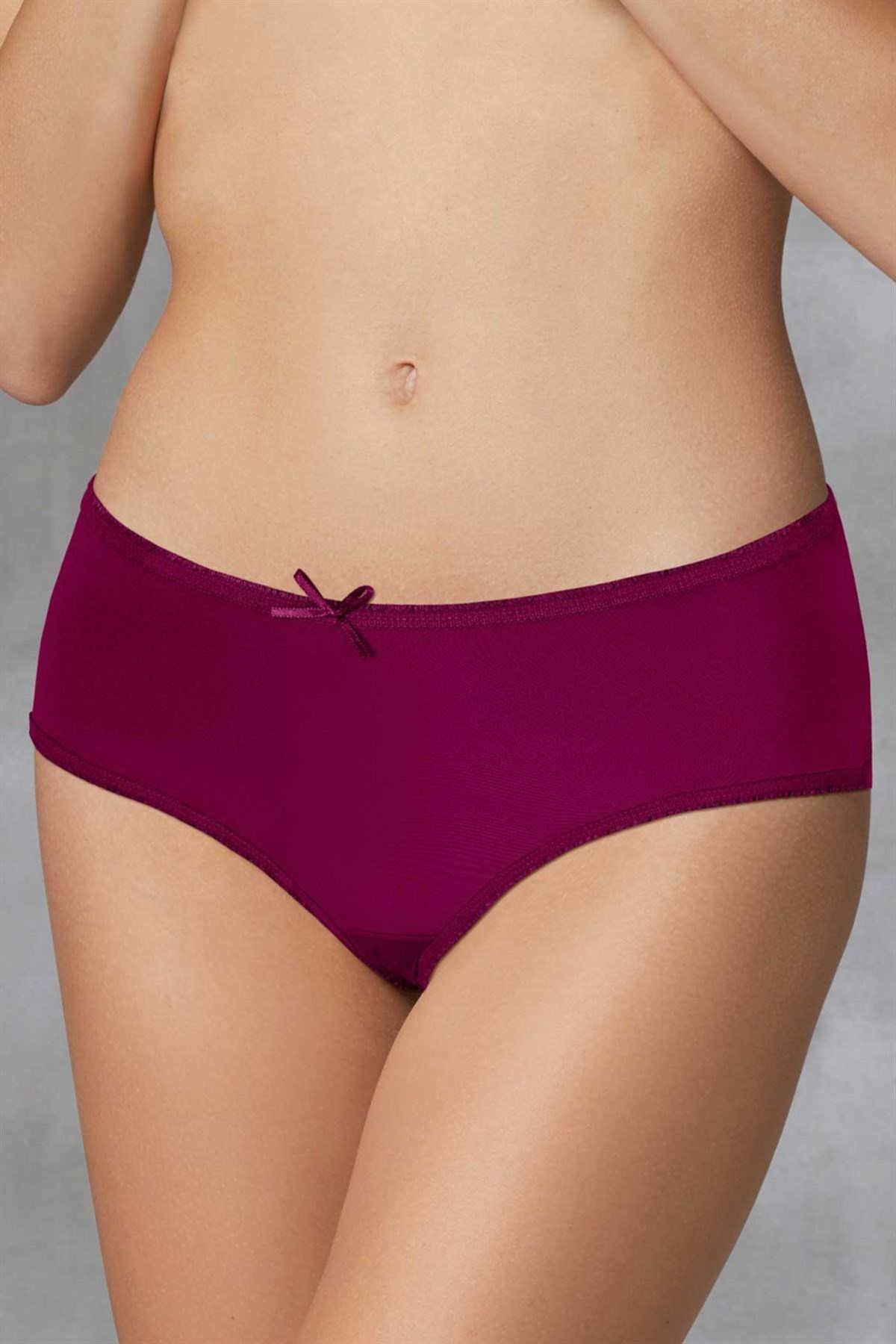 Doreanse 7156 Kadın 3 Lü Slip Fuşya-Mürdüm-Mor