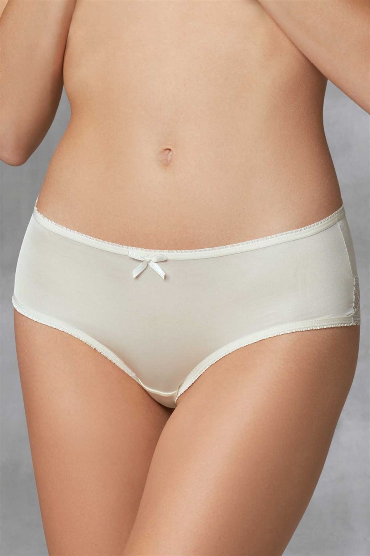 Doreanse 7156 Kadın 3 Lü Slip Siyah-Kırmızı-Beyaz
