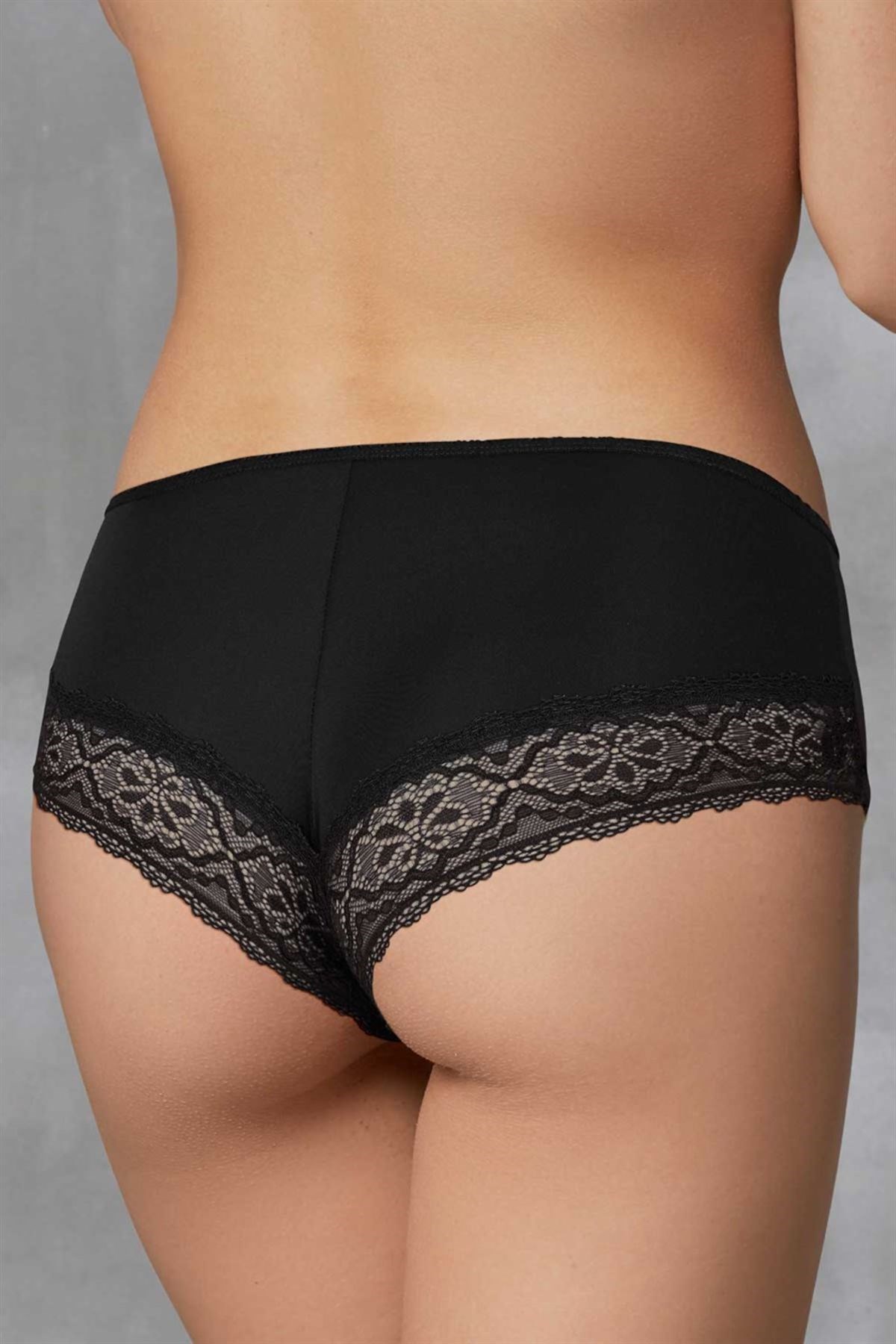 Doreanse 7156 Kadın 3 Lü Slip Siyah-Kırmızı-Beyaz