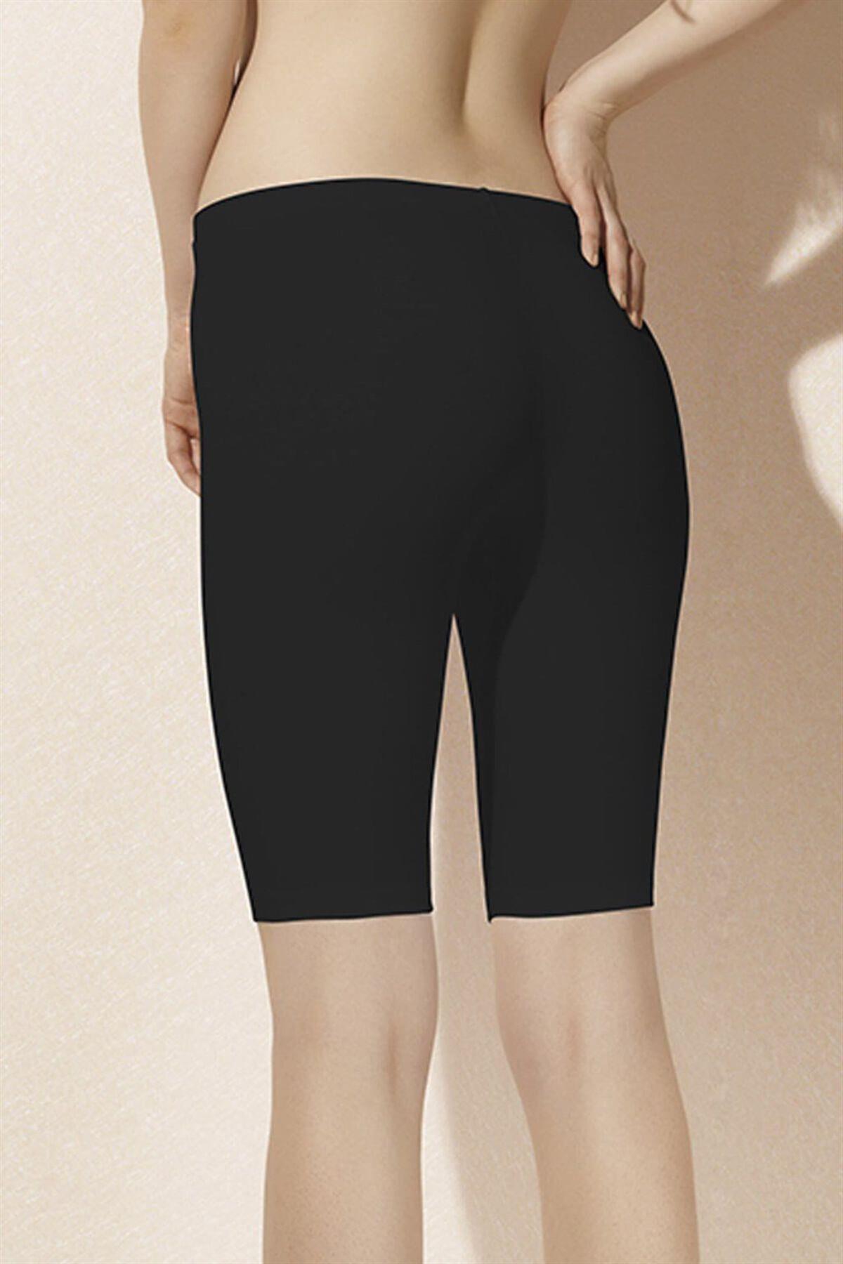 Doreanse 9901P Kadın Boxer Şort Siyah