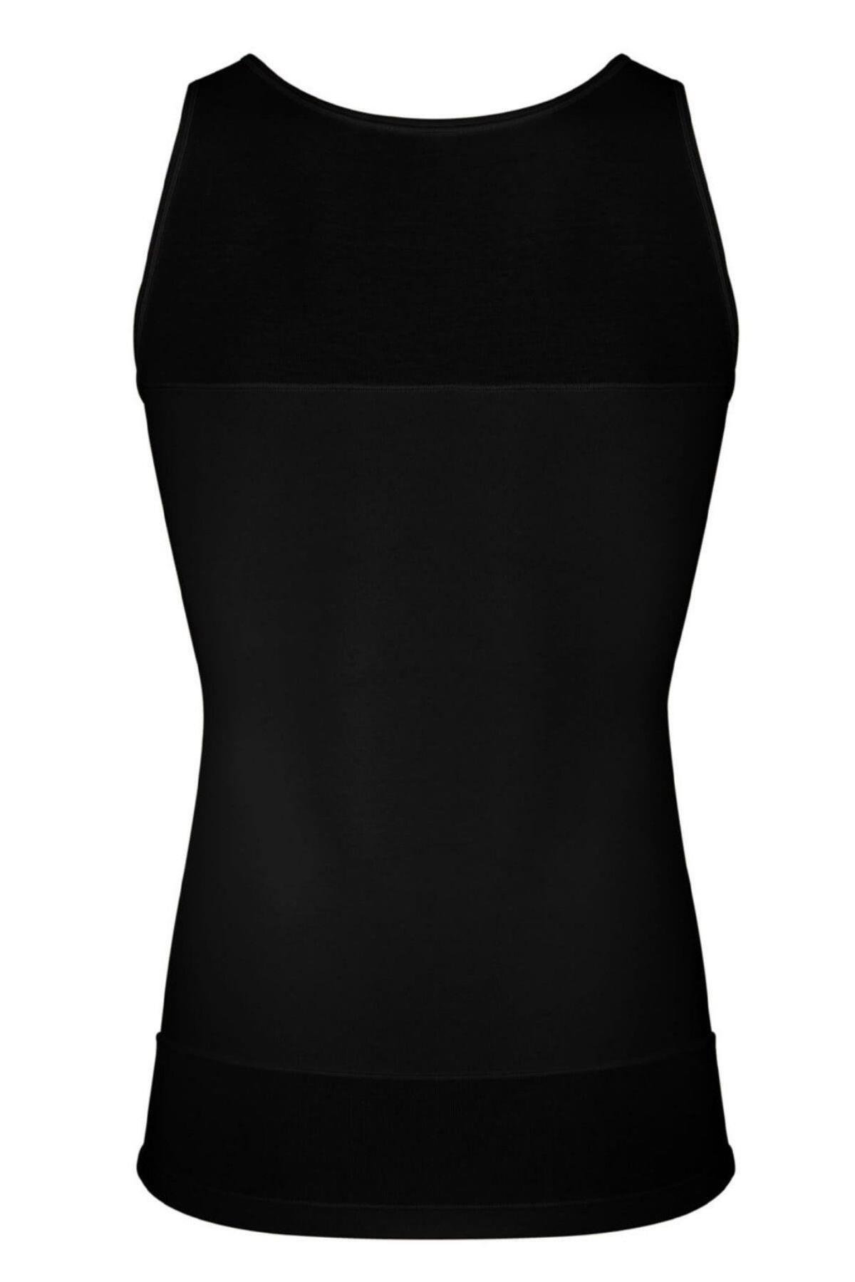 Doreanse Erkek Büyük Beden Vücut Şekillendirici Atlet Korse 5965P Siyah