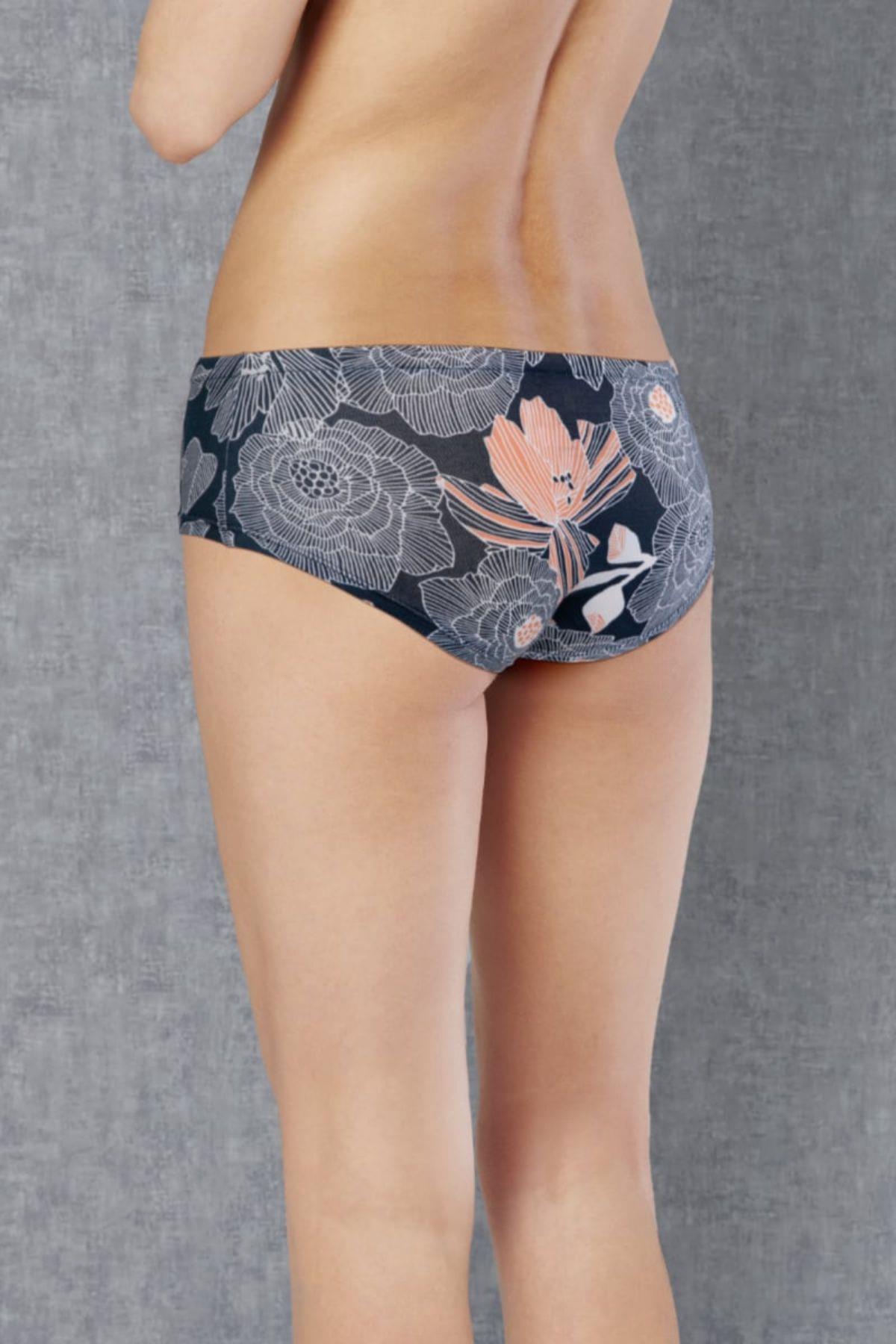 Doreanse Kadın 3'lü Slip Külot 7128 Multi Color