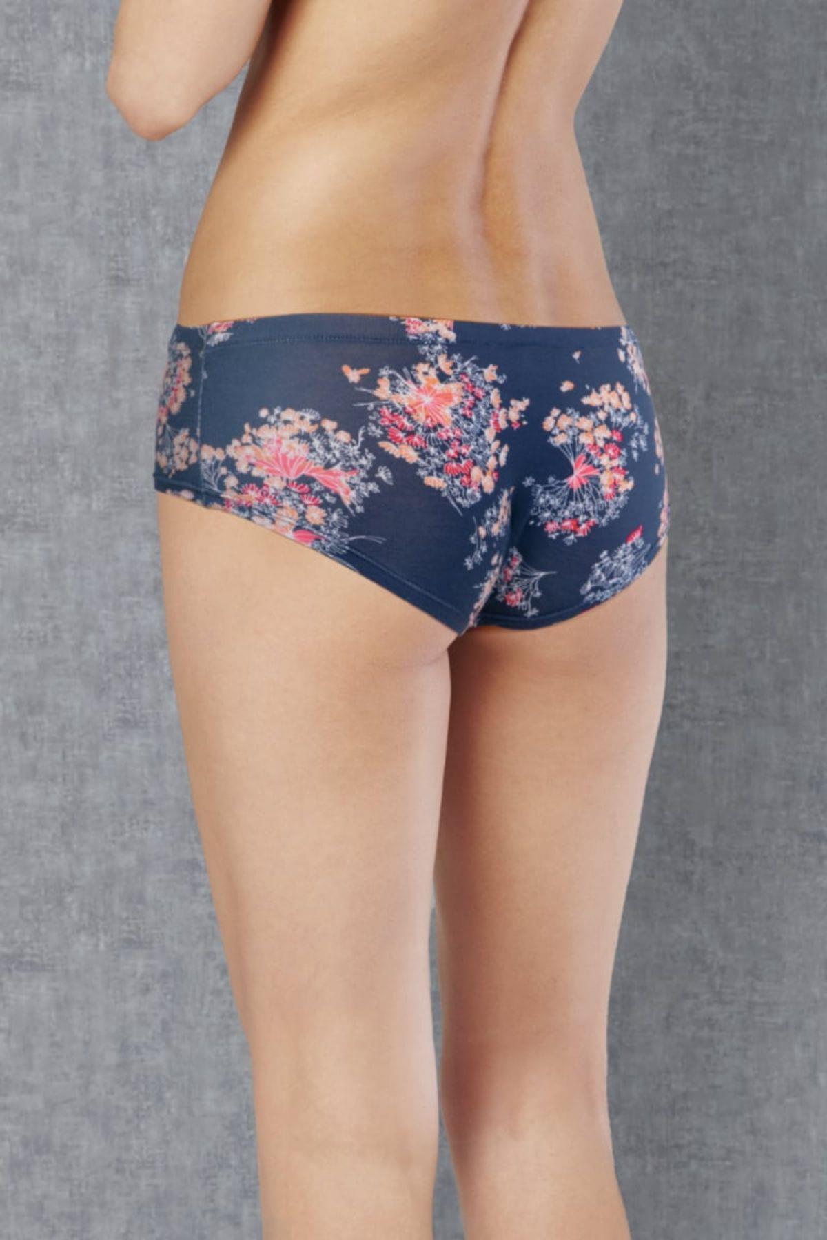 Doreanse Kadın 3'lü Slip Külot 7128 Multi Color