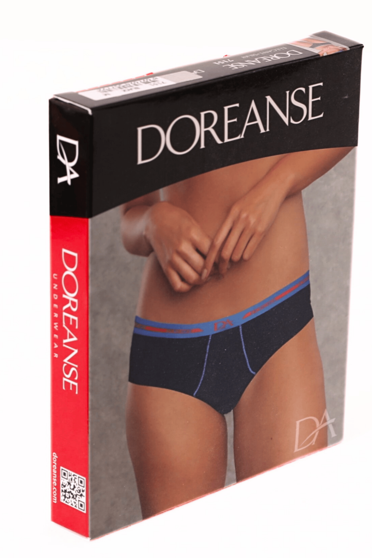 Doreanse Kadın Bel Bantlı Slip Külot 7151 Siyah