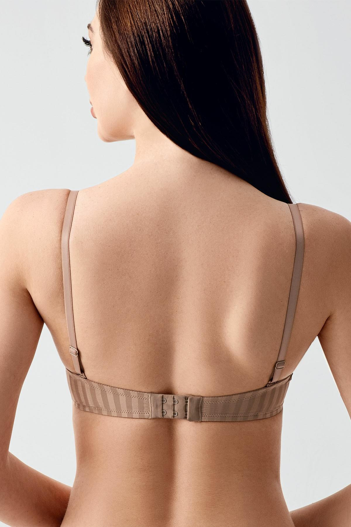 Double Push-Up Destekli Sütyen C17036 Capucino