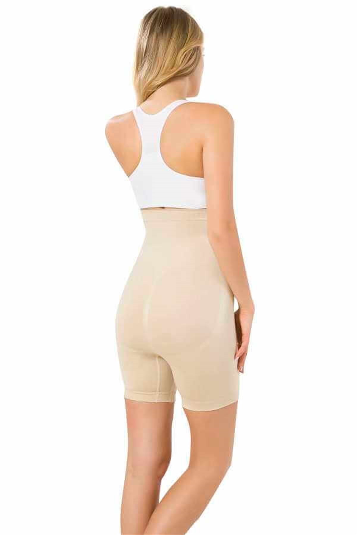 Emay 2007 Yüksek Bel Kısa Paça Korse Ten