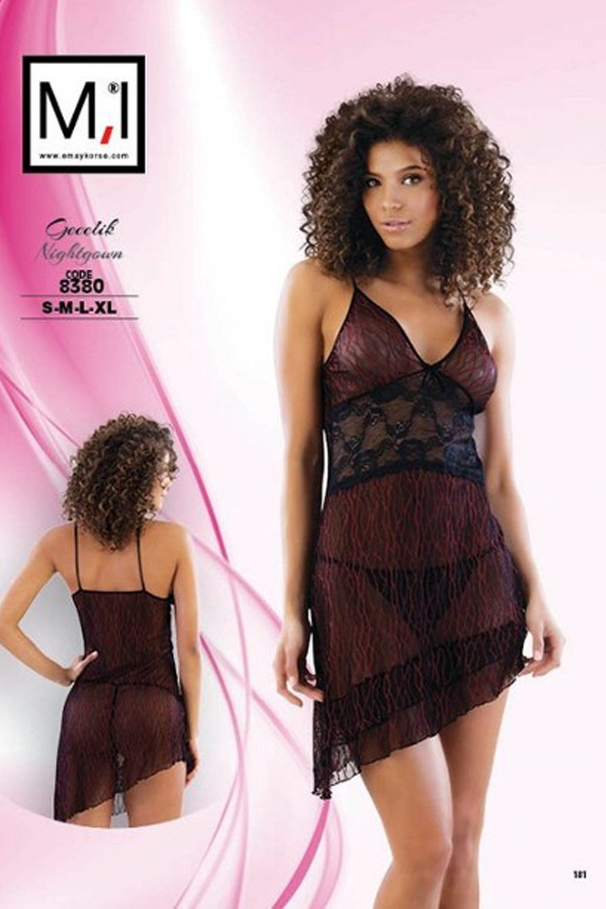 Emay 8380 Fantazi Gecelik Görsel