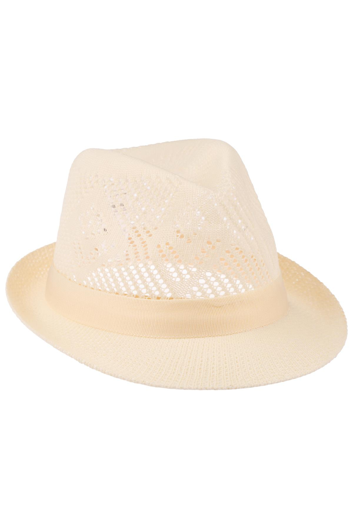 Erkek Merserize Fötr Şapka T25750-04 Vizon