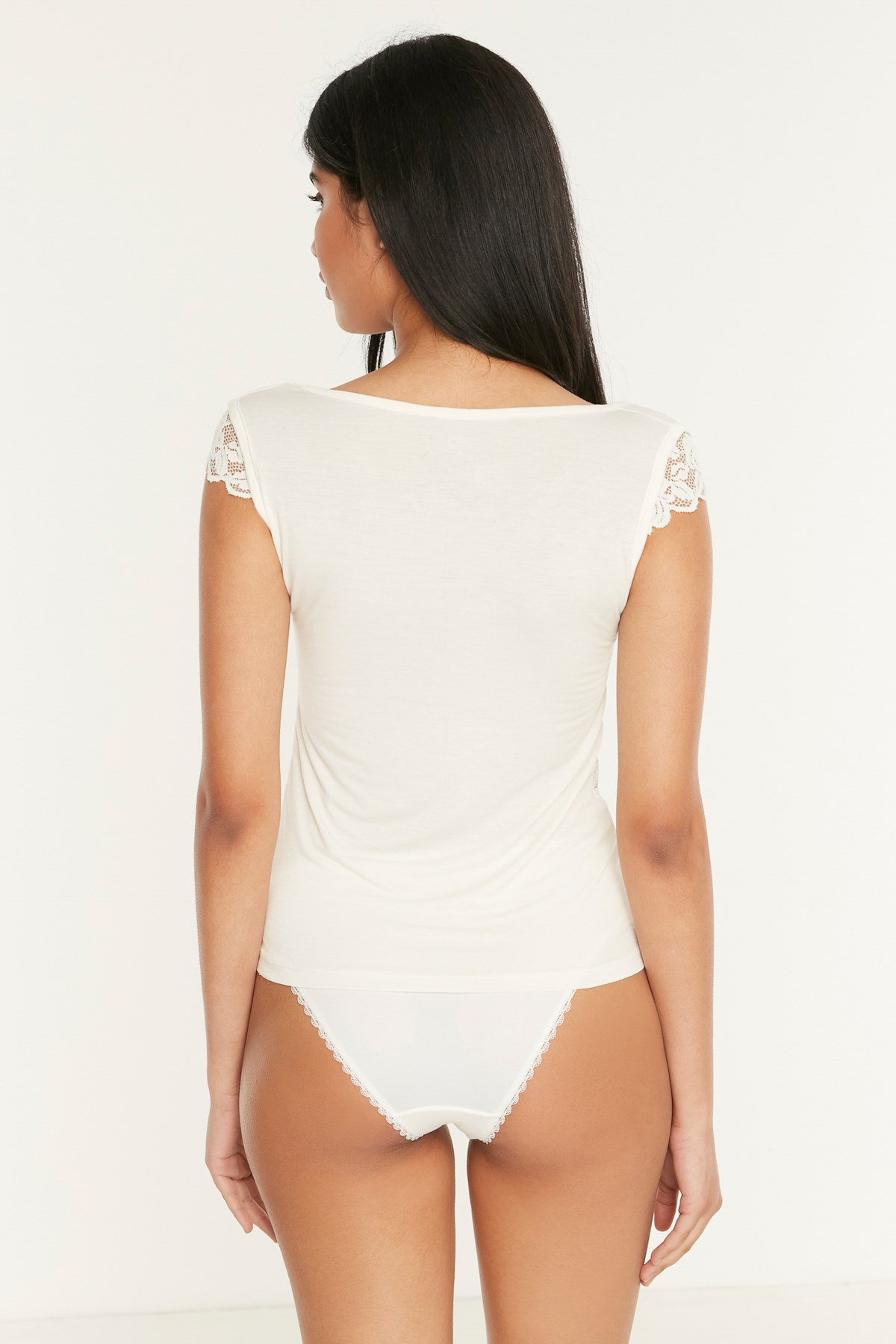 Fleyn Women 8002 Women Lace T-Shirt