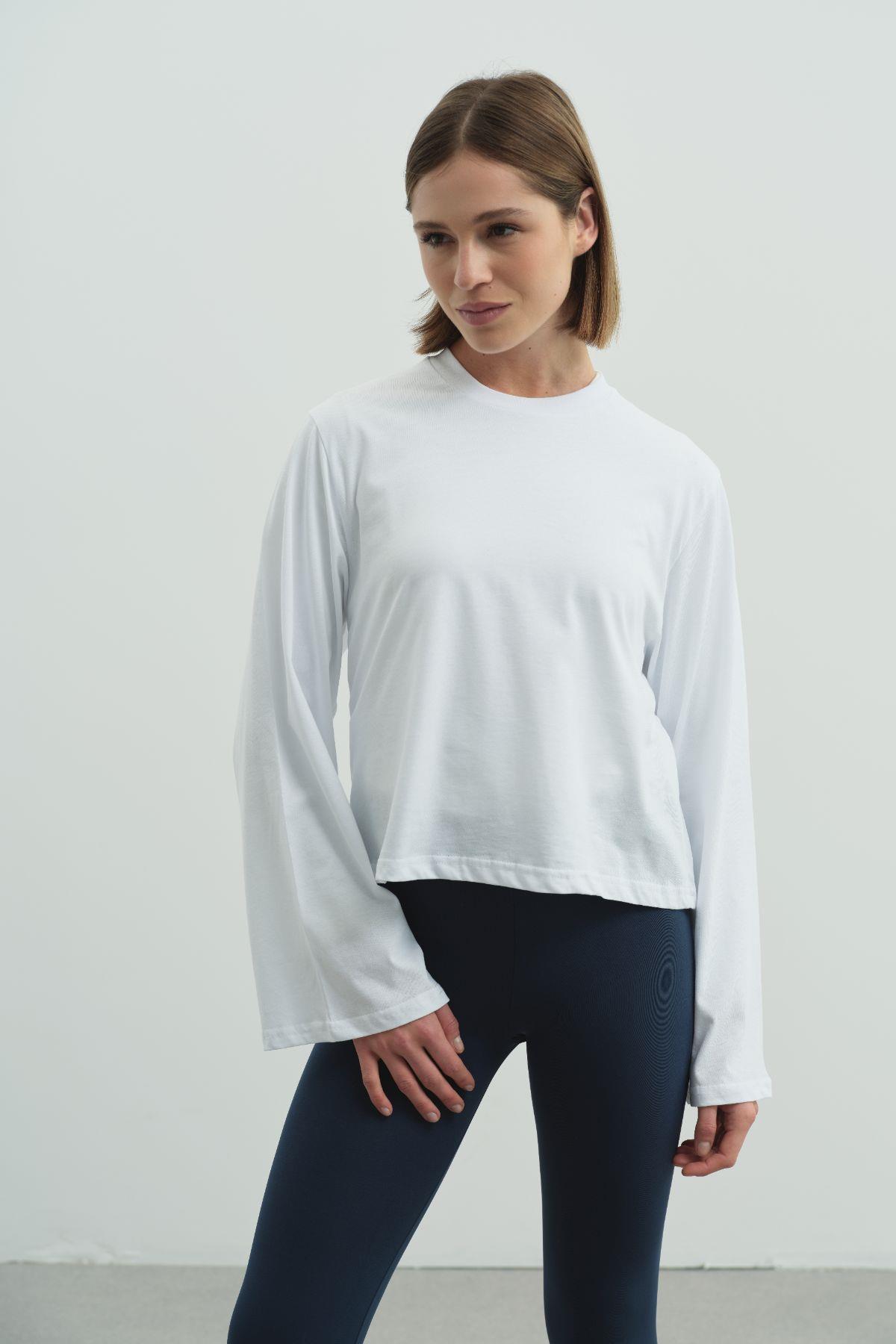 Geniş Kol Oversize 2'li Paket T-Shirt 965 Siyah/Beyaz