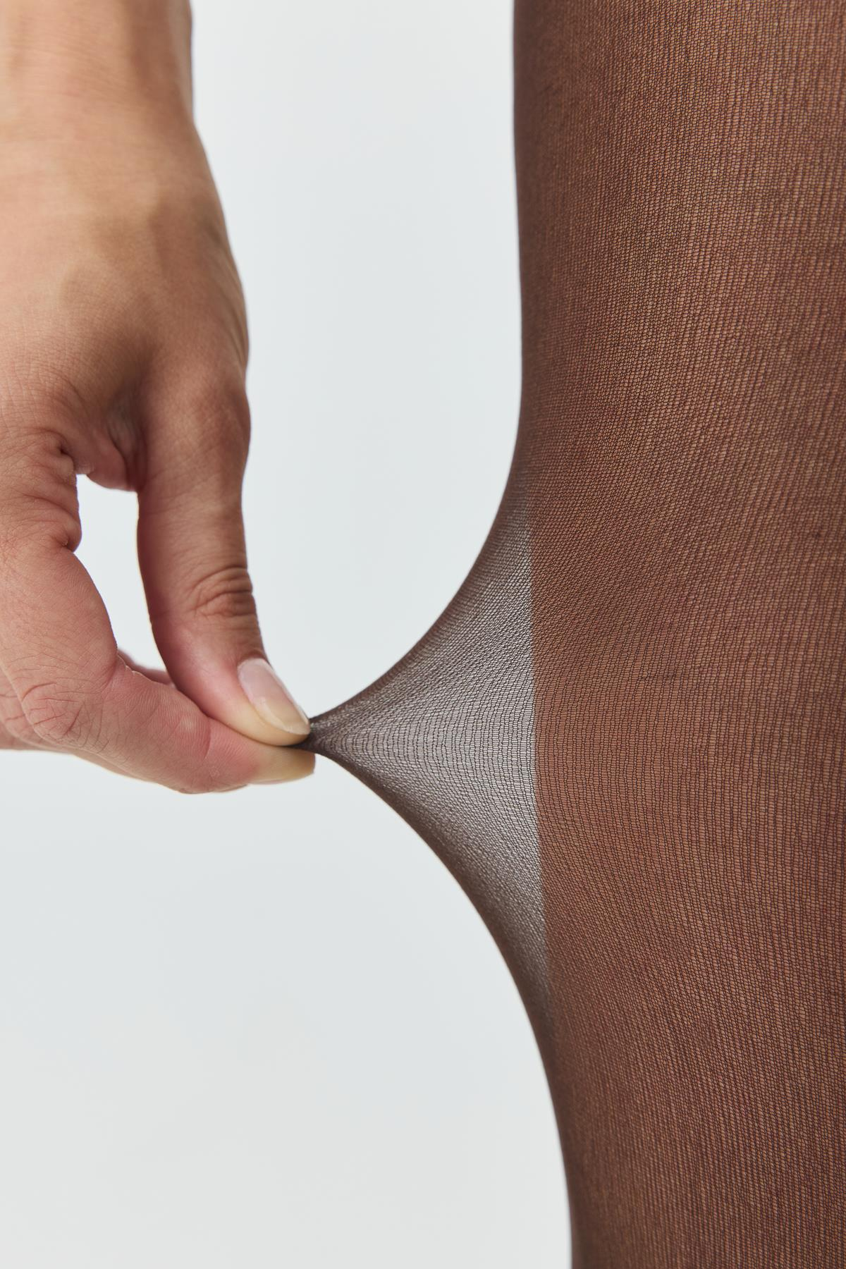 İnce 40 Opak 2'li Külotlu Çorap Ekru/Kahve