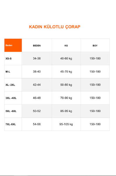 İnce Büyük Beden 40 Opak 2'li Külotlu Çorap Ekru/Kahve
