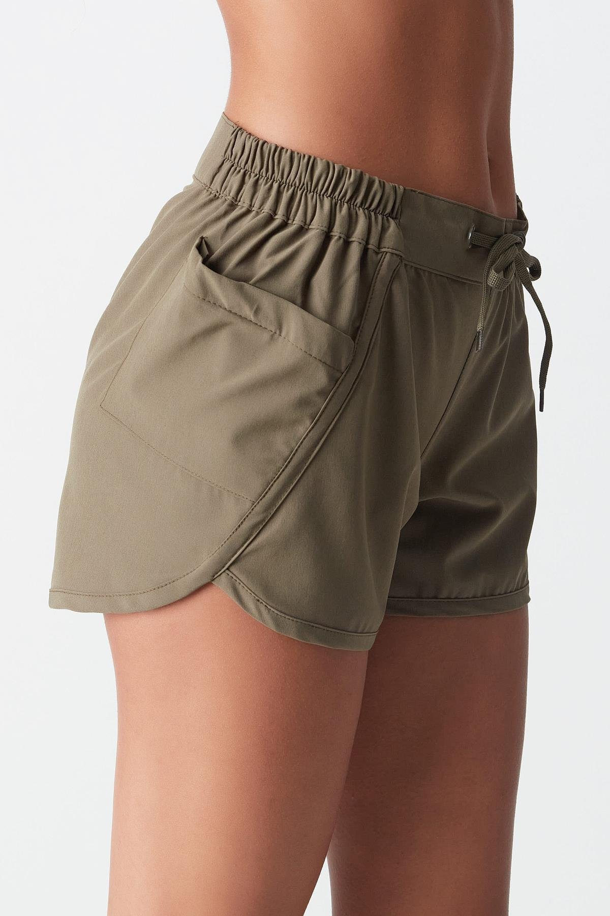Kadın Deniz Şortu BN-15 Haki