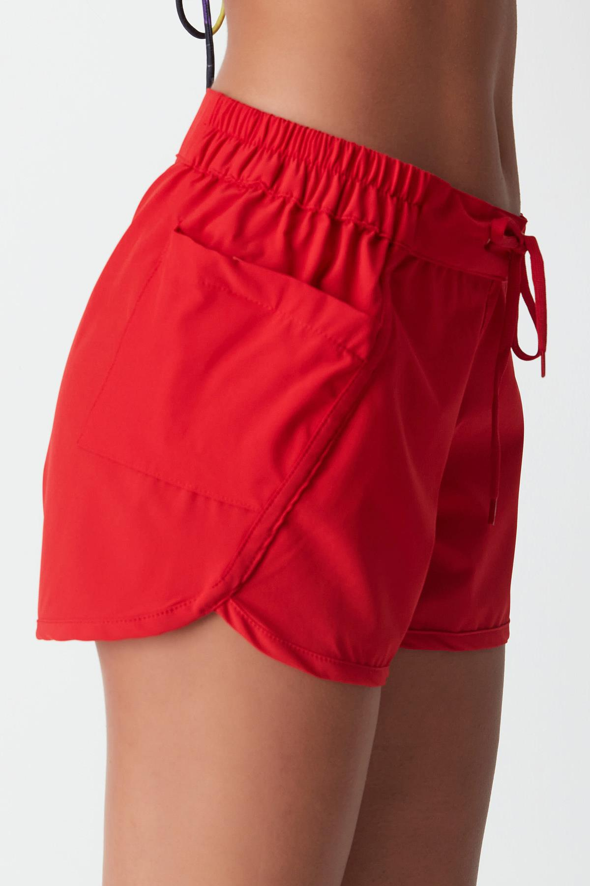Kadın Deniz Şortu BN-15 Kırmızı