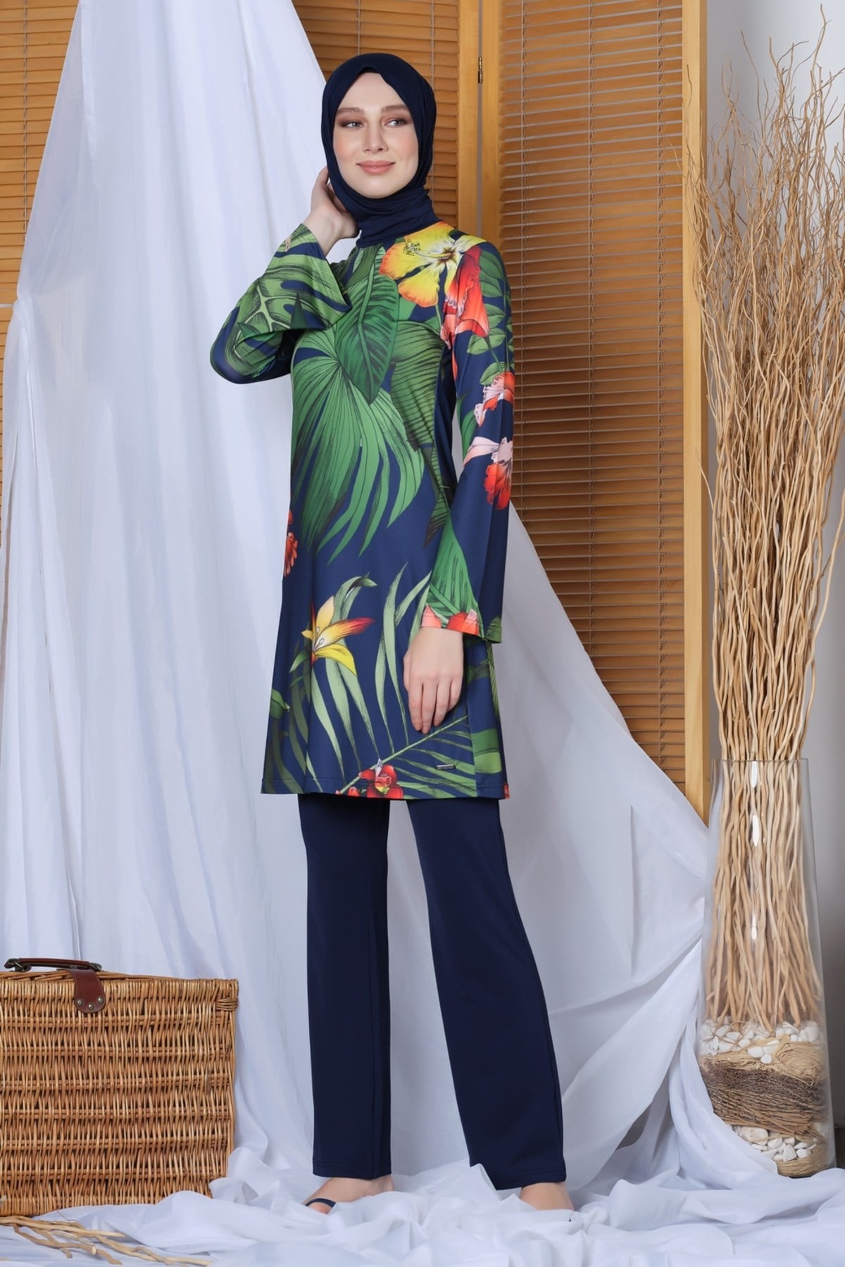 Women Women Covered Swimsuit 20117