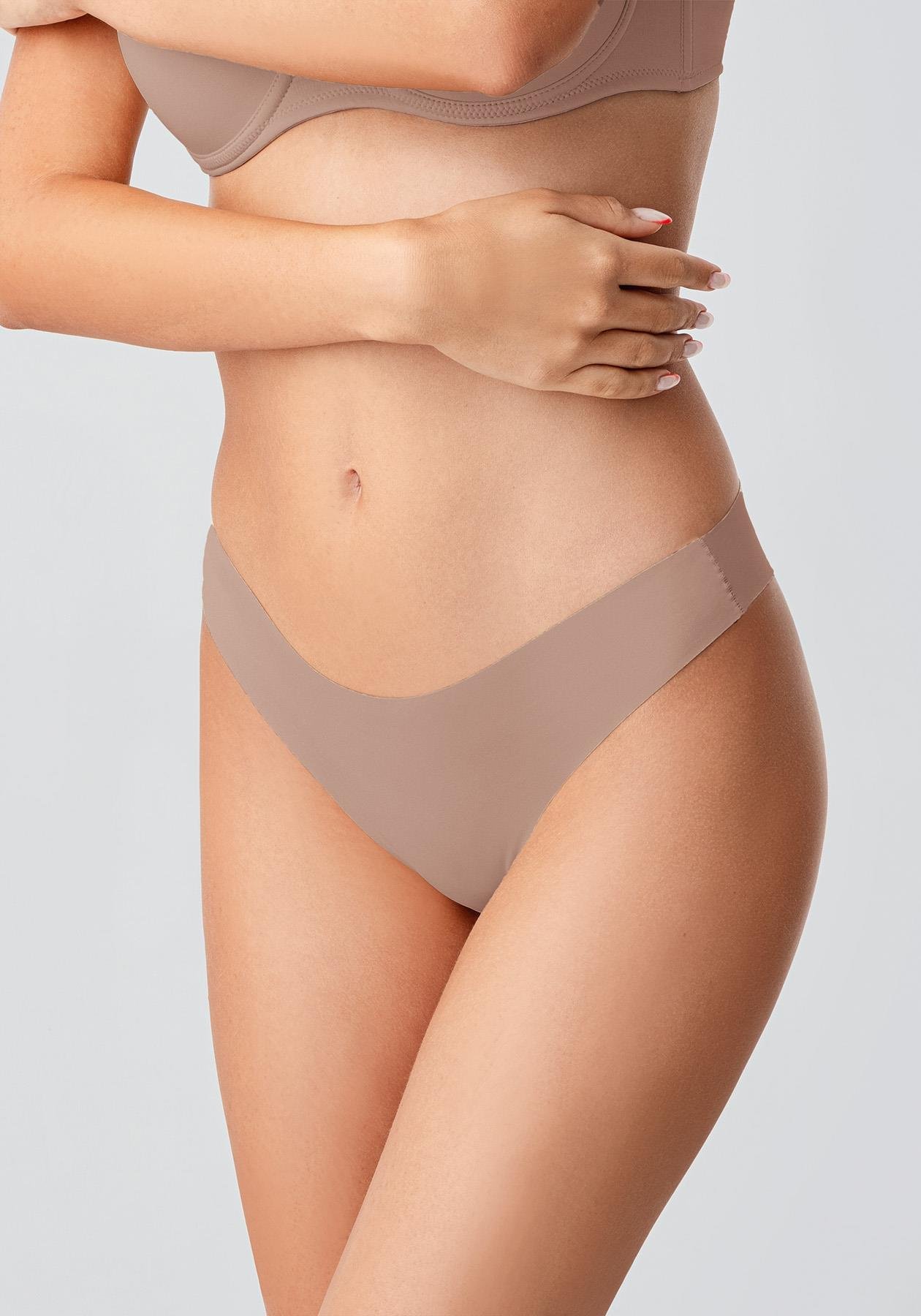 Kaymaz Bel Lazer Brazilian Külot C19204 Cappucino