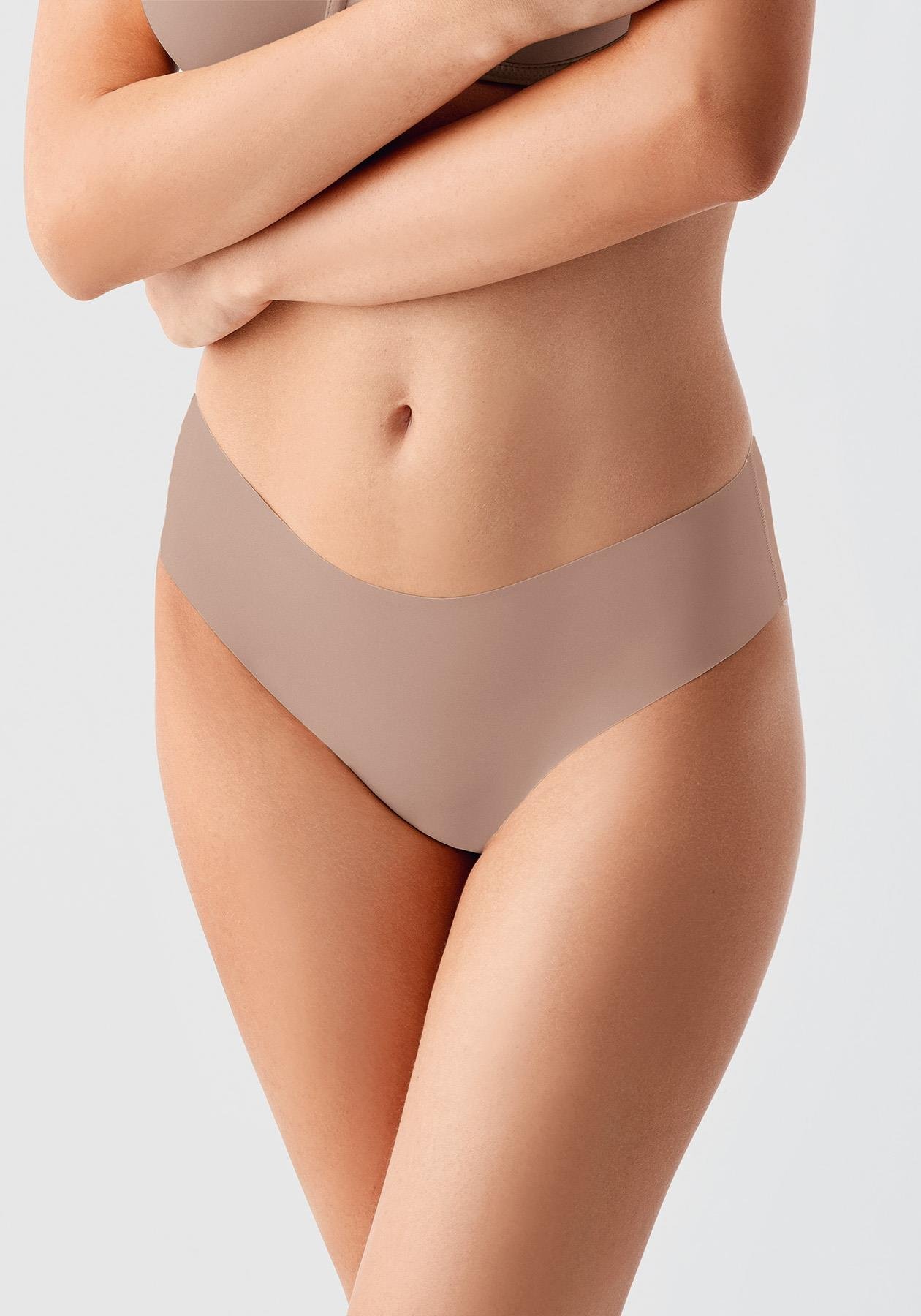 Kaymaz Bel Lazer Slip Külot C19203 Cappucino