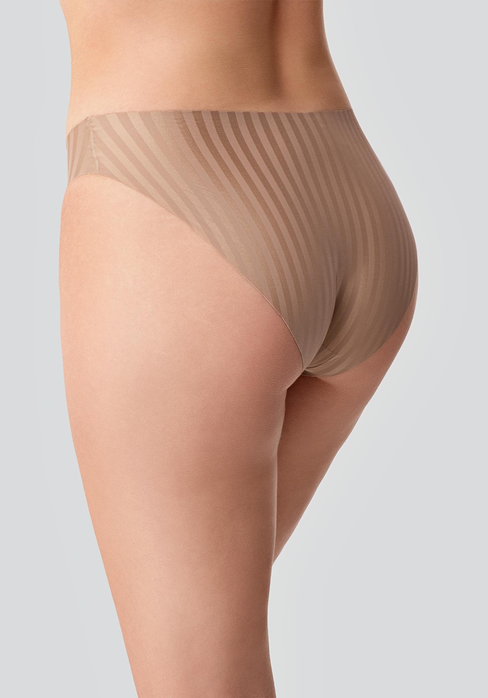 Lazer Kesim Dikişsiz Slip Külot C19213 Cappucino