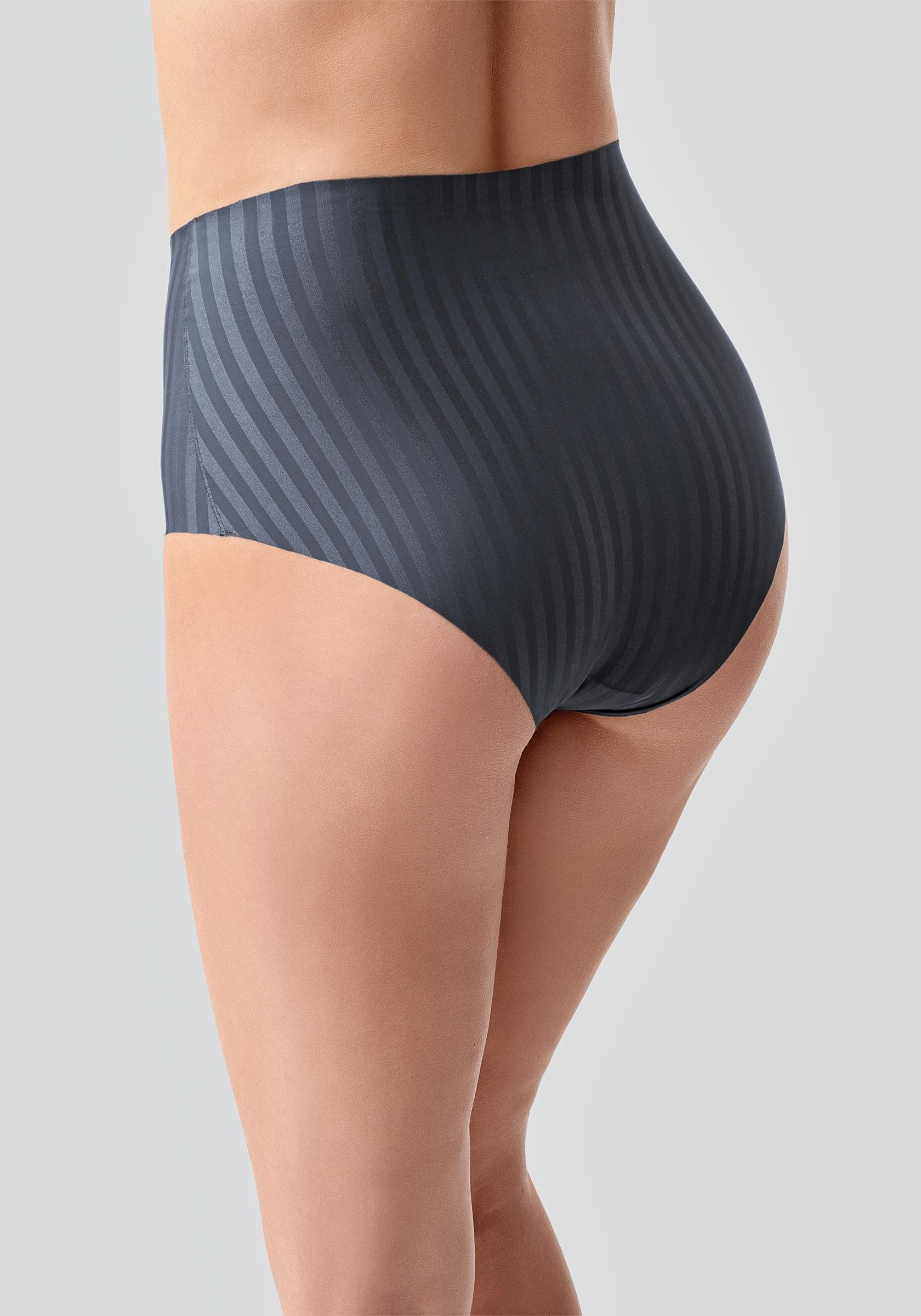 Lazer Kesim Yüksek Bel Külot C19211 Antrasit