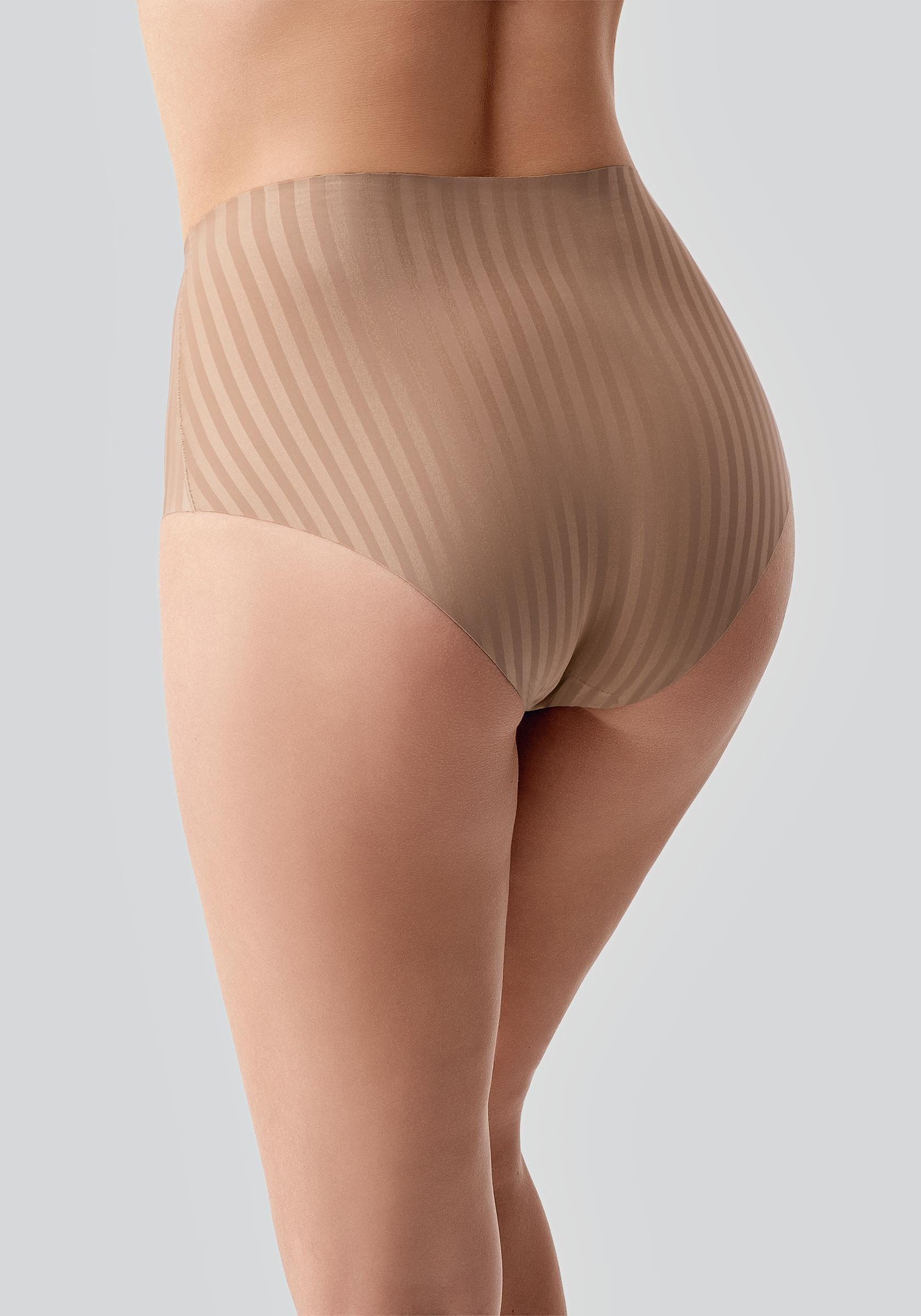 Lazer Kesim Yüksek Bel Külot C19211 Cappucino