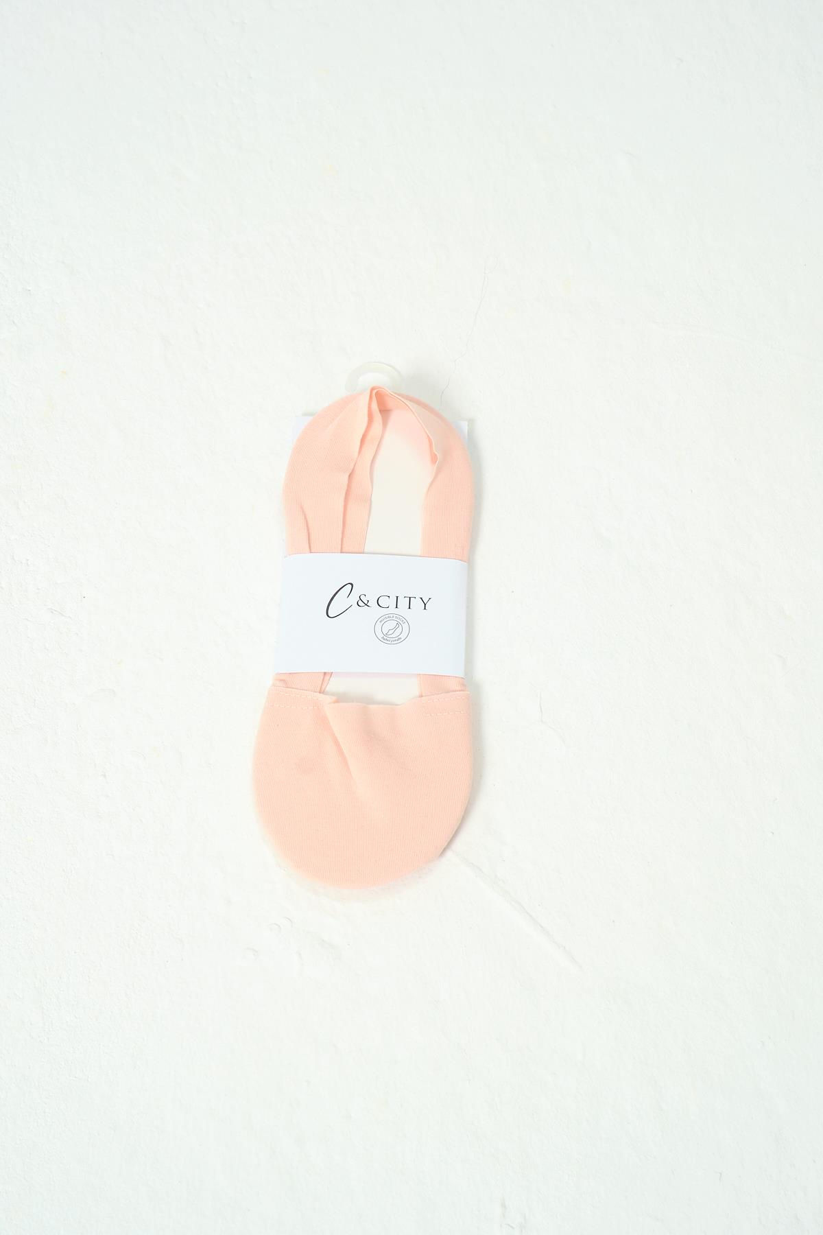 Lazer Penye Babet Çorap Pembe