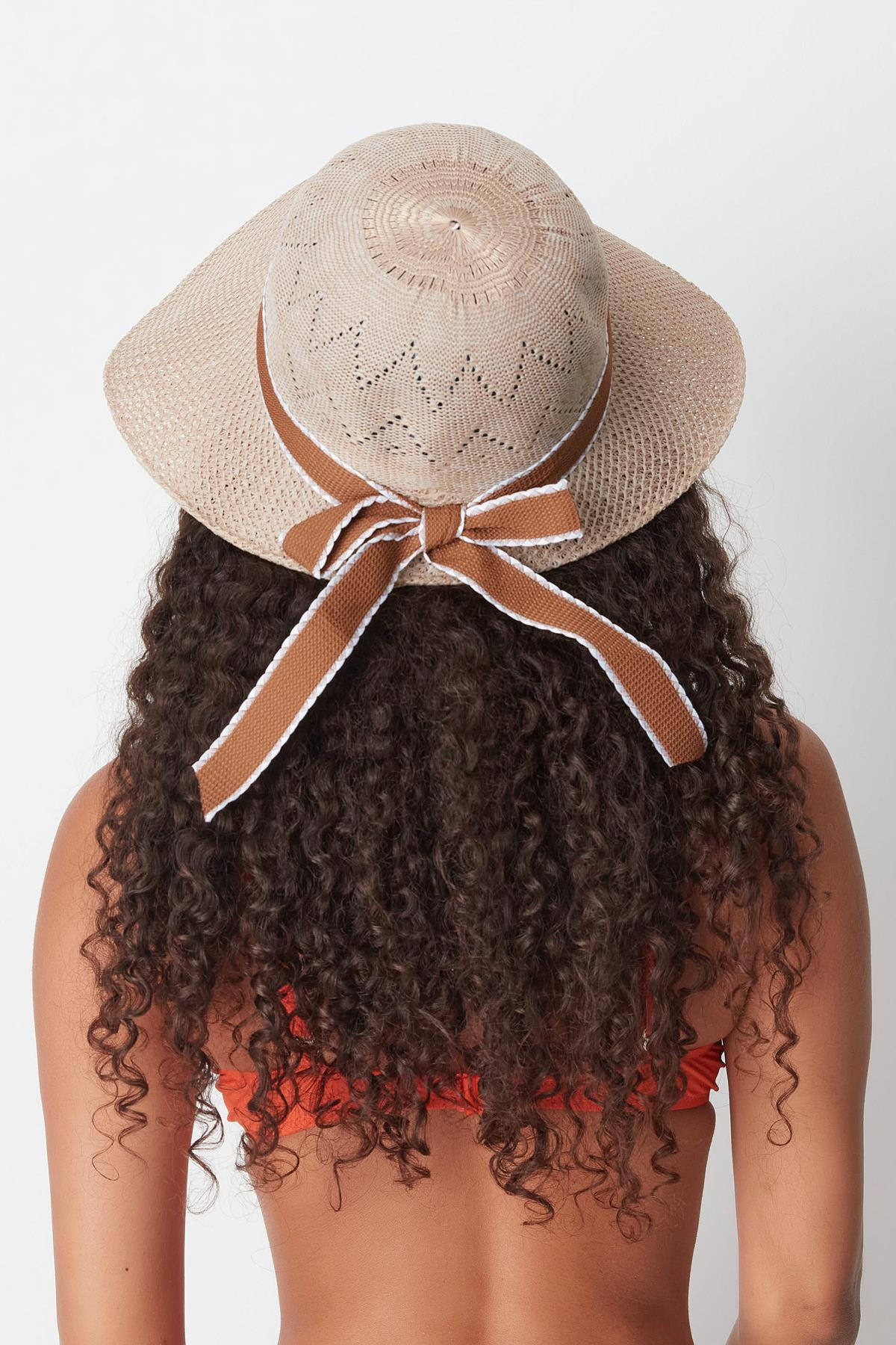 Merserize Plaj Şapkası T24740-02 Naturel