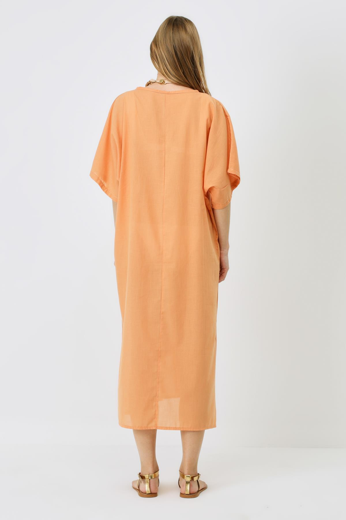 Pareo Plaj Elbisesi 22328 Kavun İçi