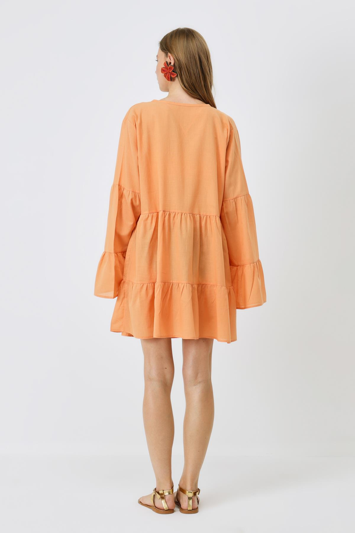 Pareo Plaj Elbisesi 22329 Kavun İçi