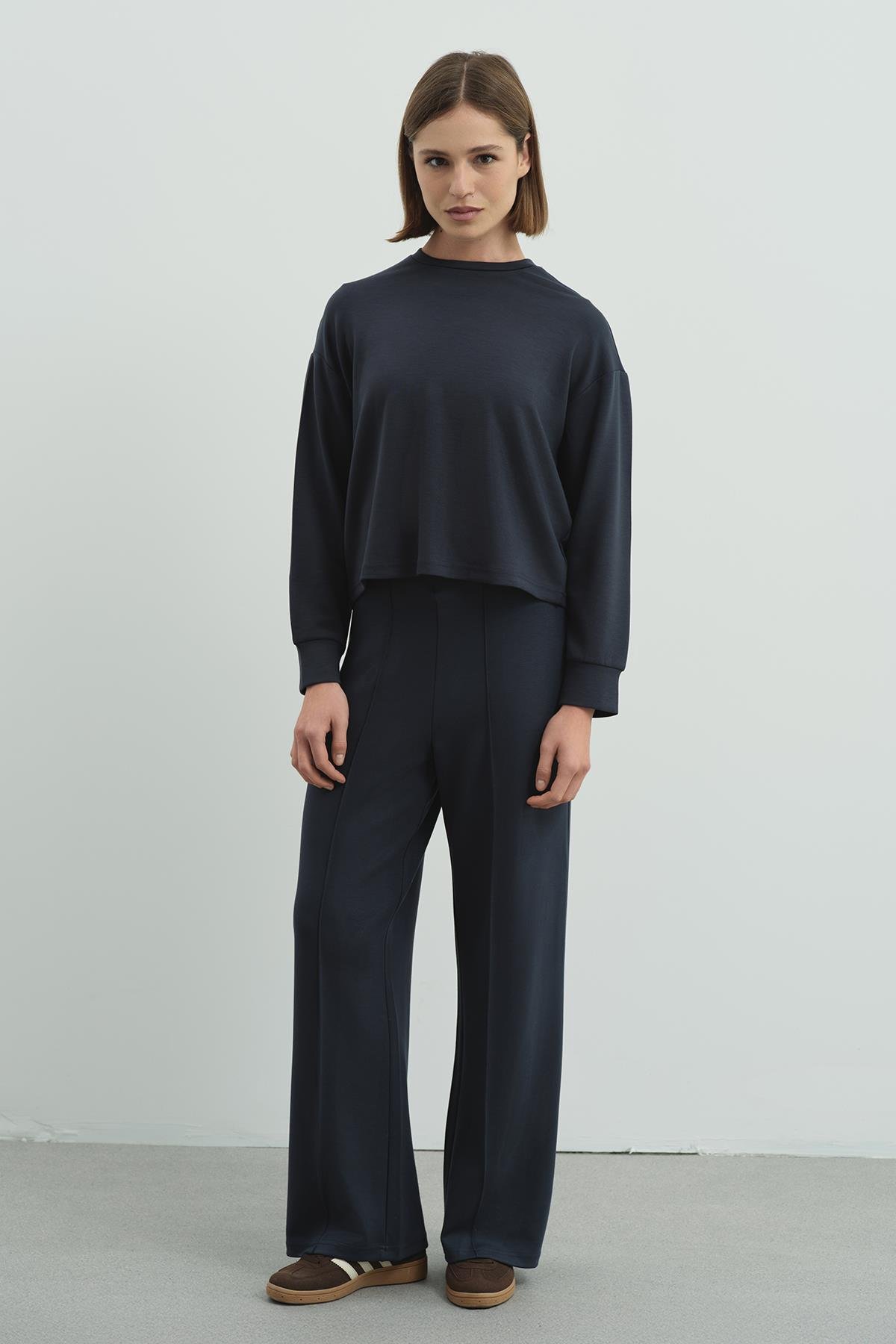 Pure Touch Basic Sweatshirt CC7005 Füme