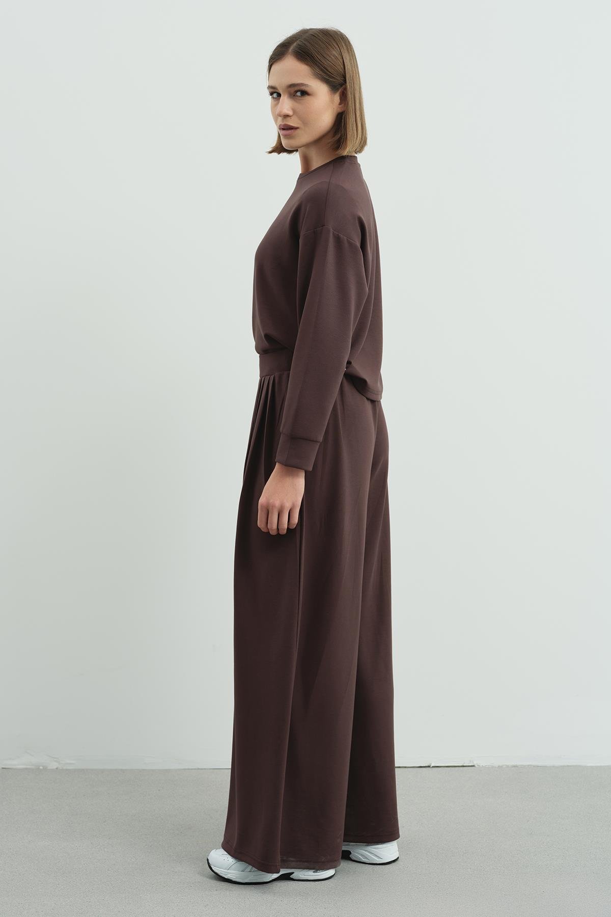 Pure Touch Basic Sweatshirt CC7005 Kahve