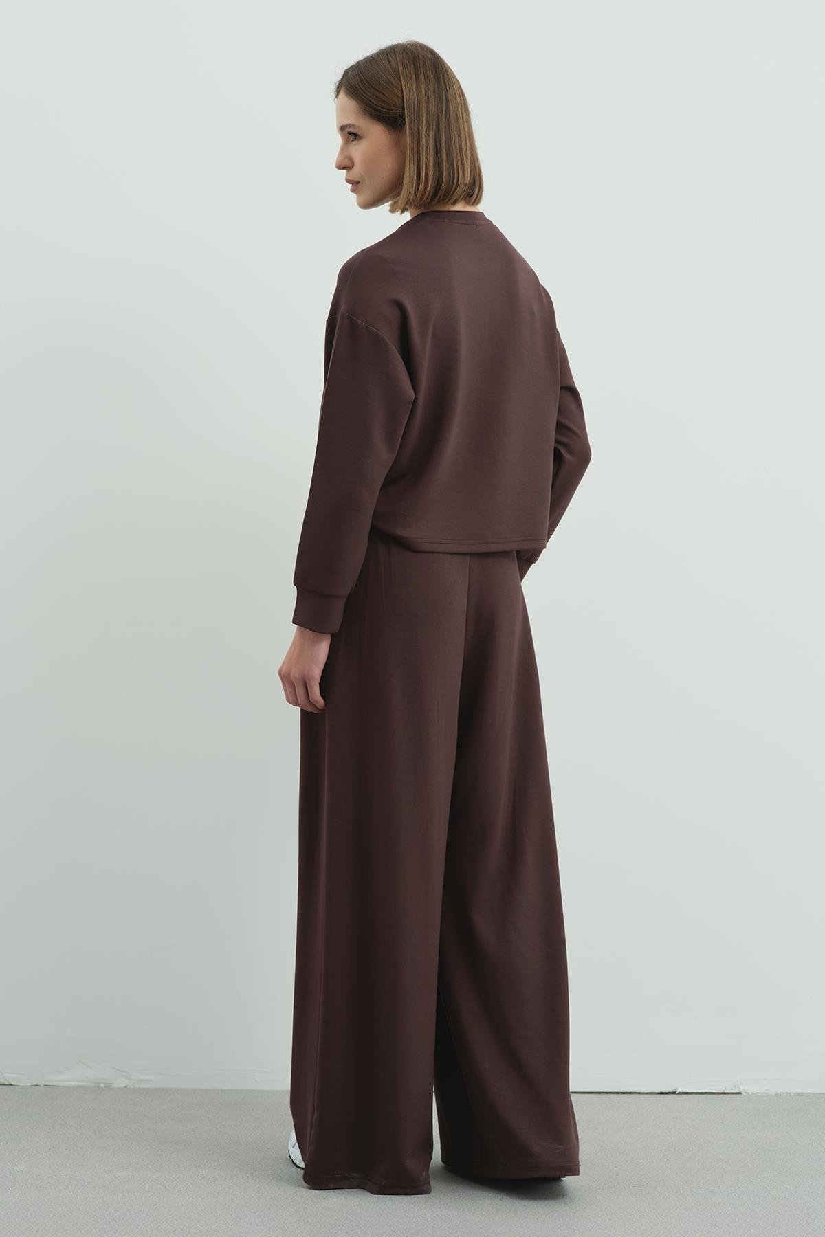 Pure Touch Basic Sweatshirt CC7005 Kahve