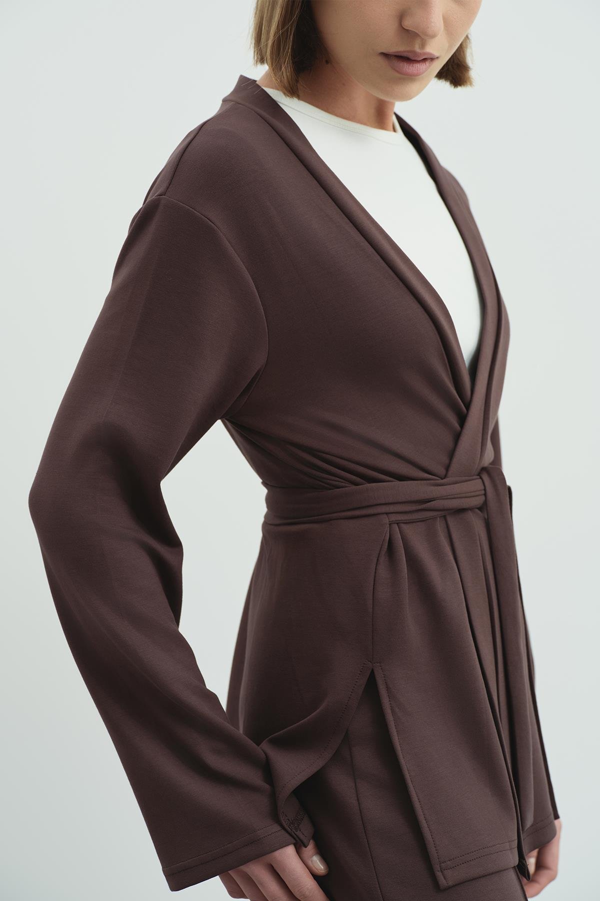 Pure Touch Kimono CC7001 Kahve