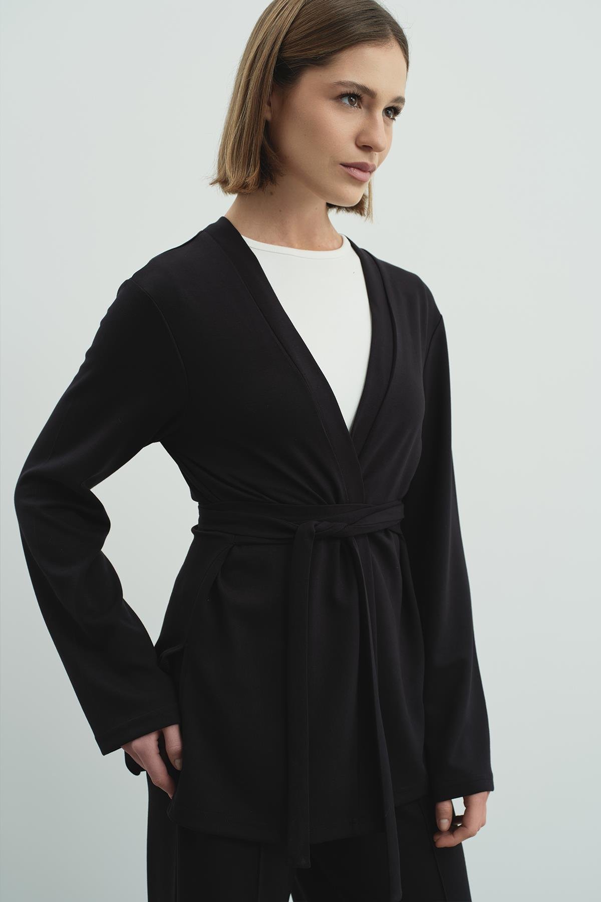 Pure Touch Kimono CC7001 Siyah