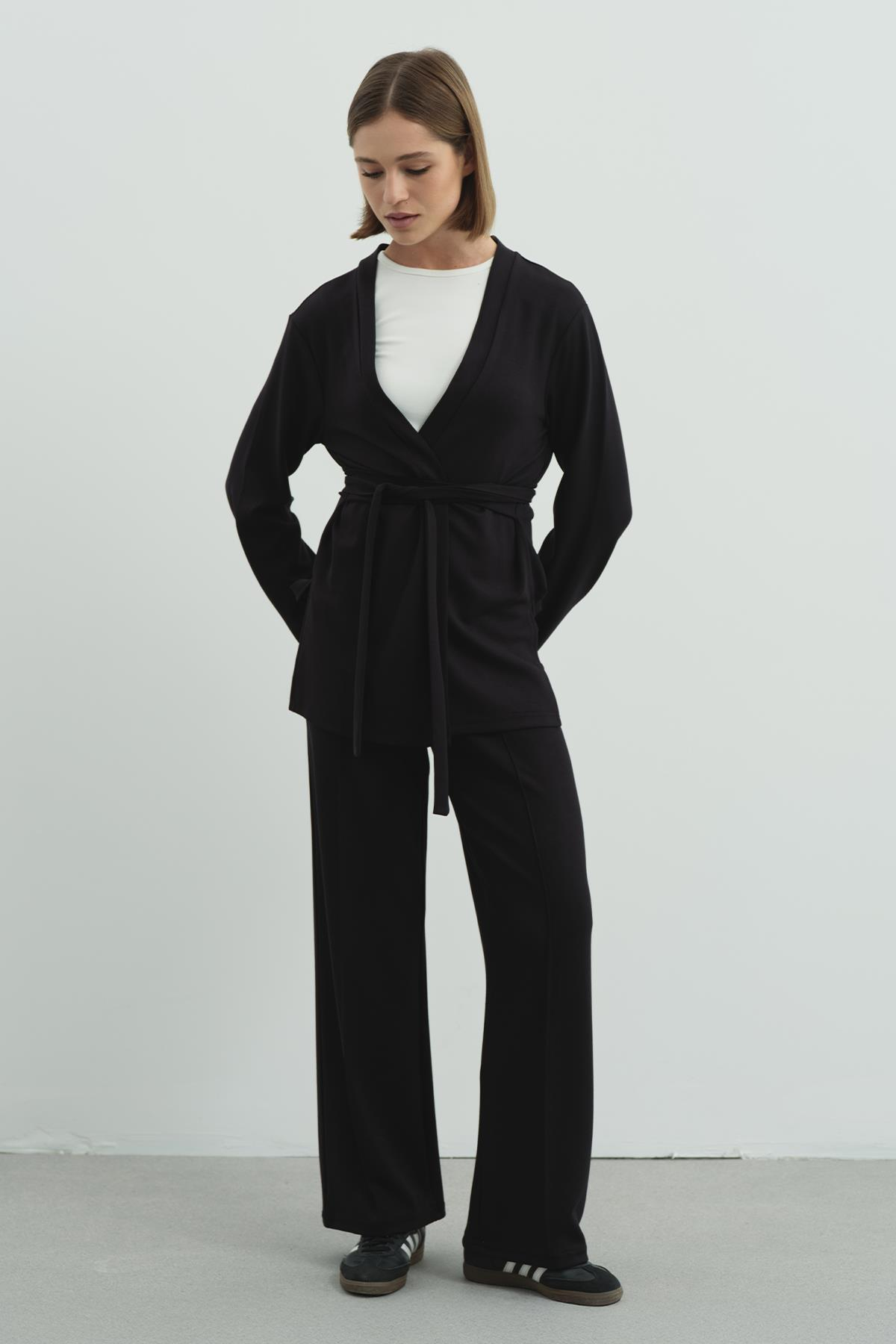 Pure Touch Kimono CC7001 Siyah