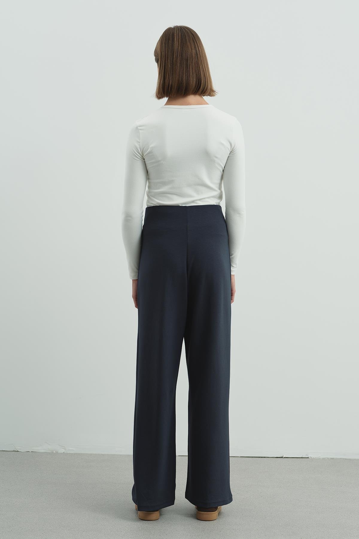 Pure Touch Nervür Dikişli Pantolon CC7003 Füme