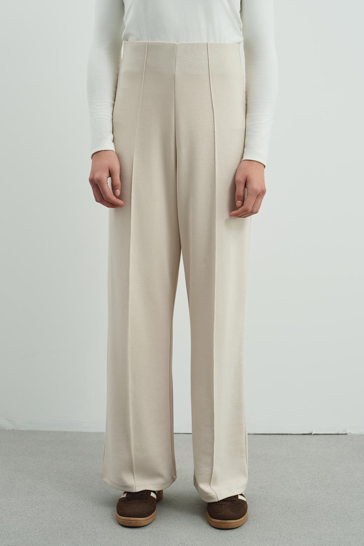 Pure Touch Nervür Dikişli Pantolon CC7003 Bej