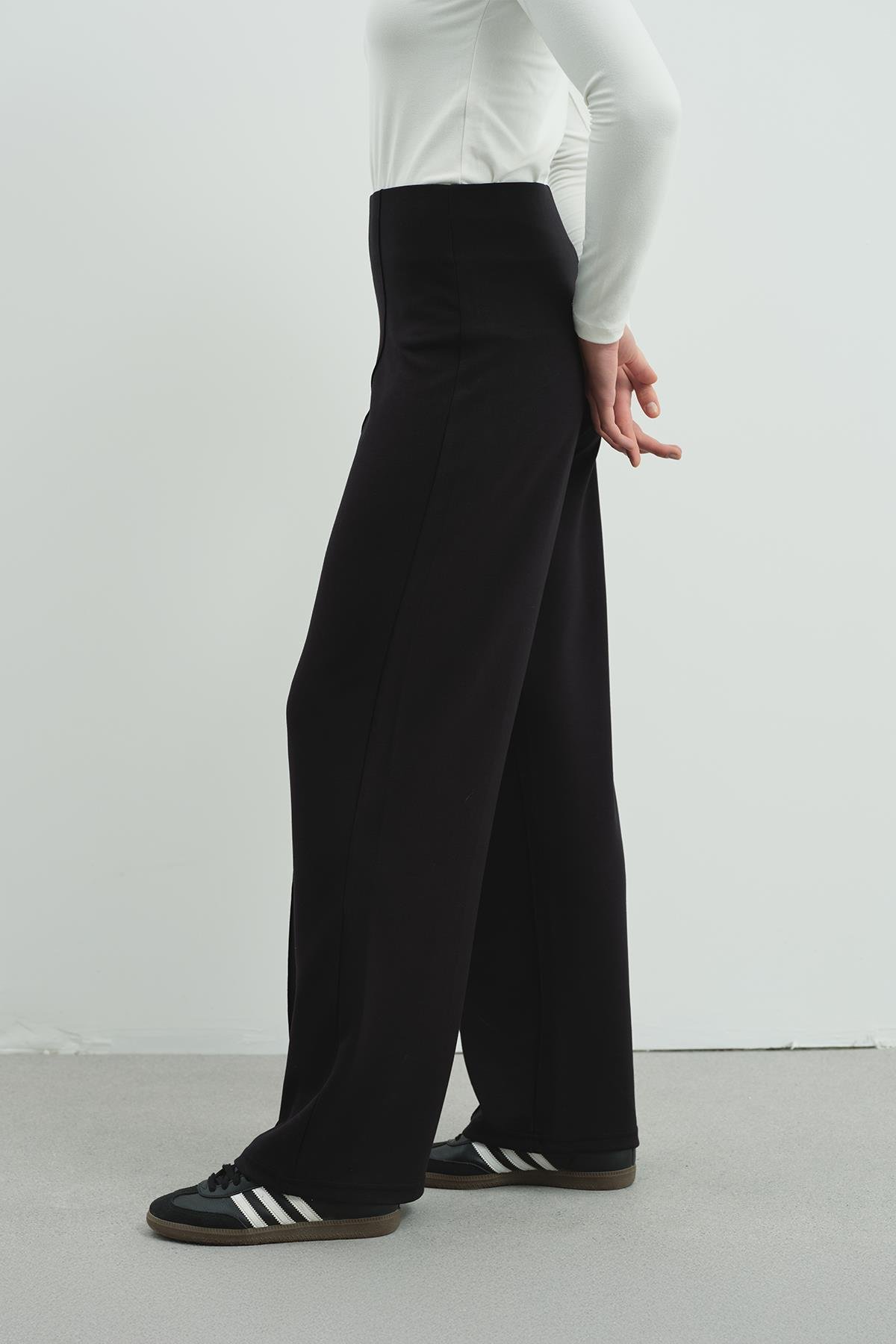 Pure Touch Nervür Dikişli Pantolon CC7003 Siyah