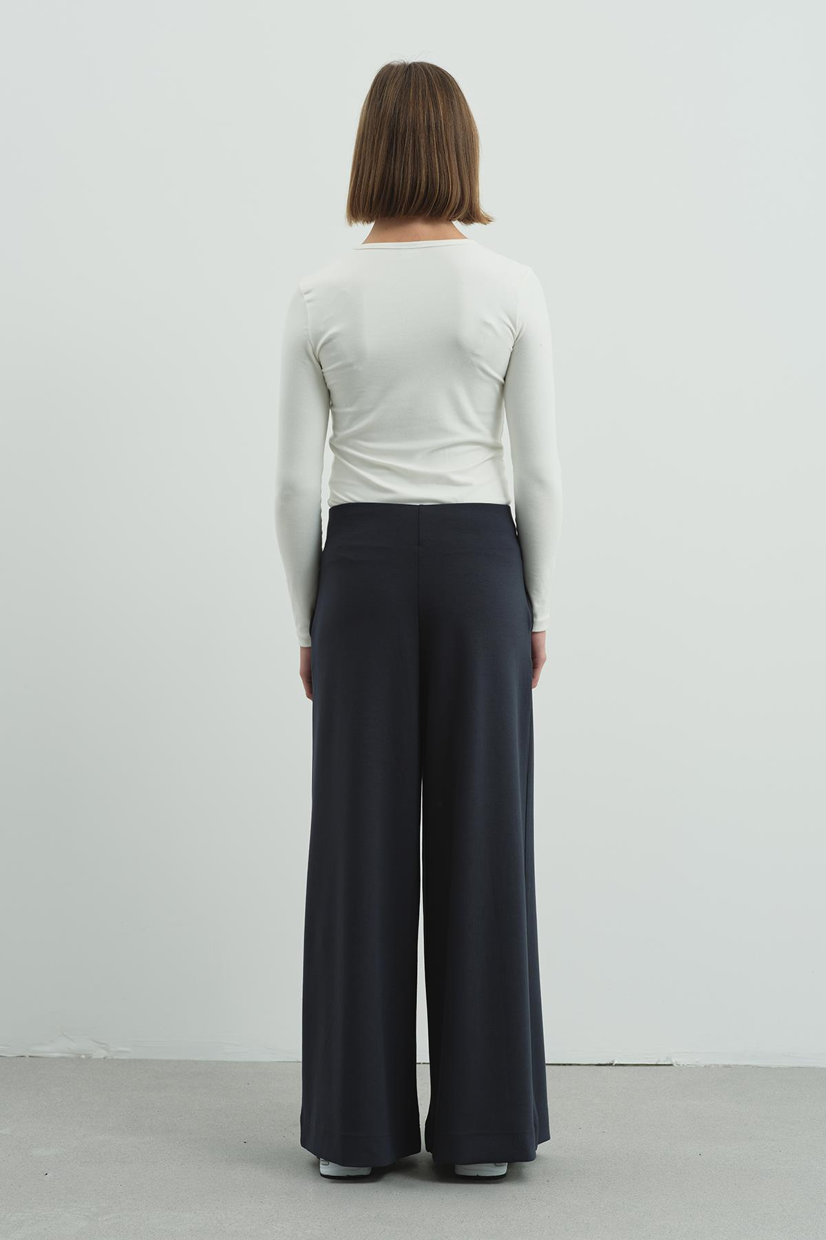 Pure Touch Tek Pileli Pantolon CC7007 Füme