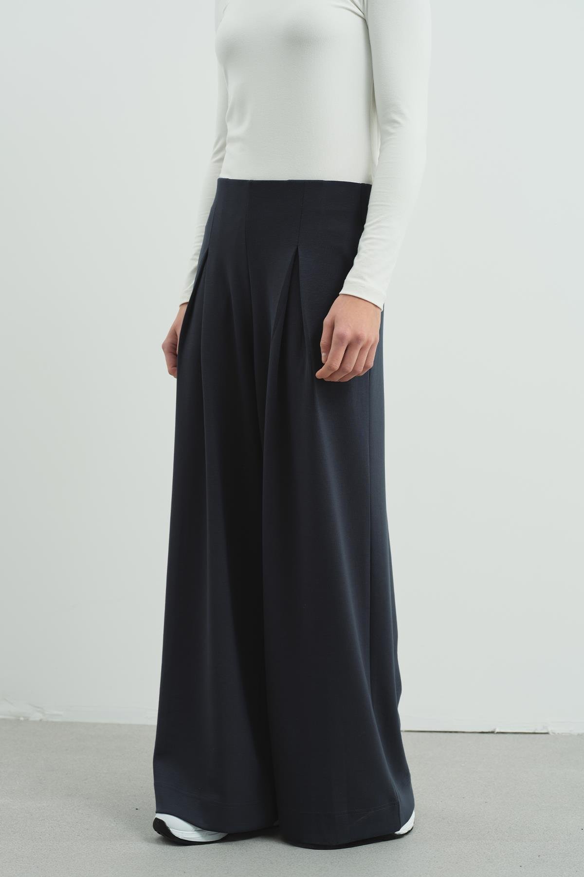 Pure Touch Tek Pileli Pantolon CC7007 Füme