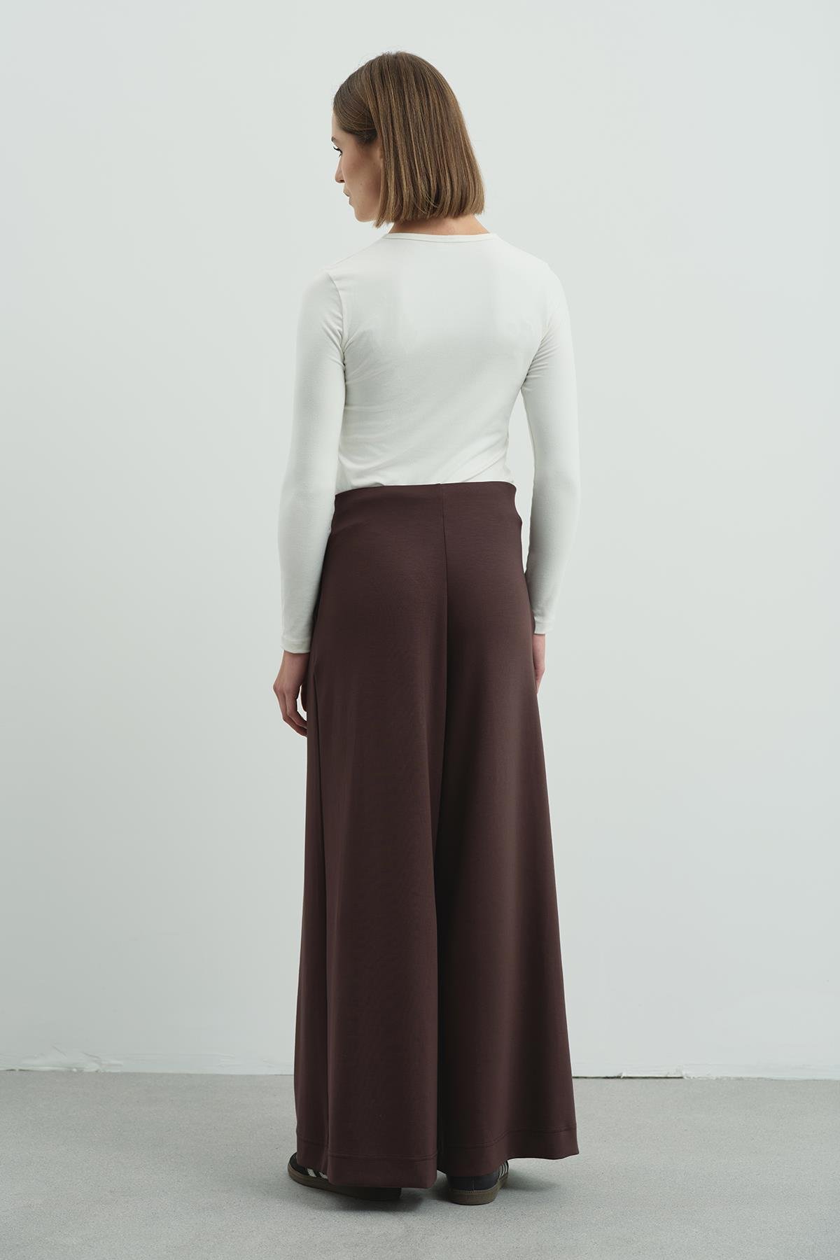 Pure Touch Tek Pileli Pantolon CC7007 Kahve