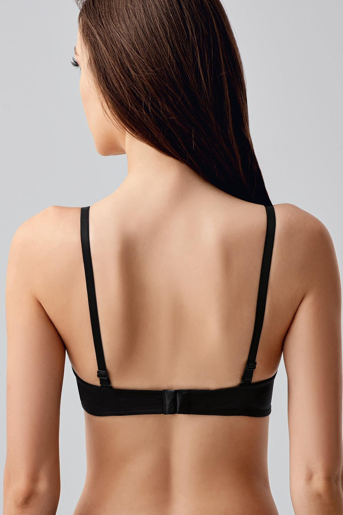 C&City Destekli Sütyen 7055 Siyah