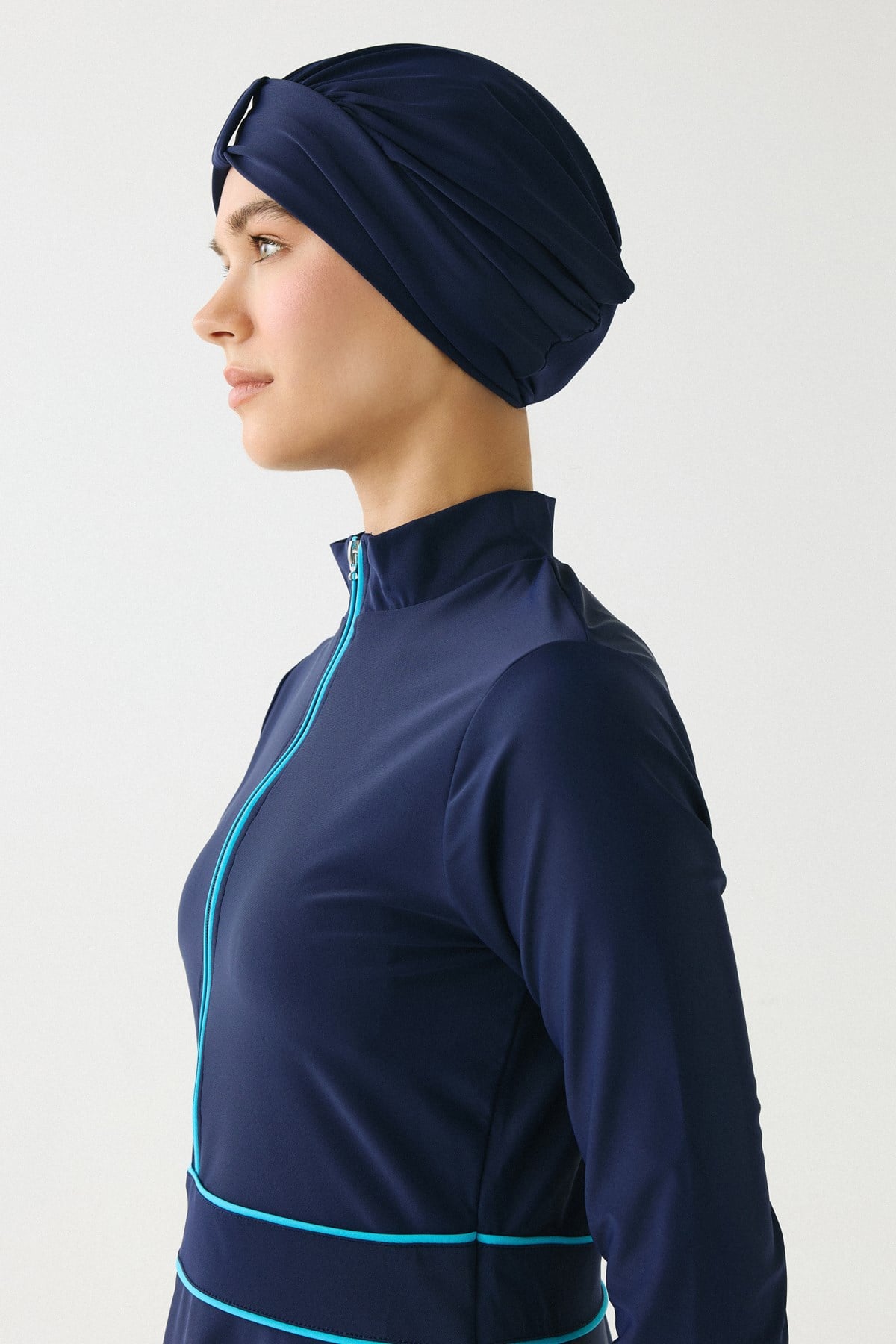Fully Covered 3-Piece Hijab Swimsuit 6186