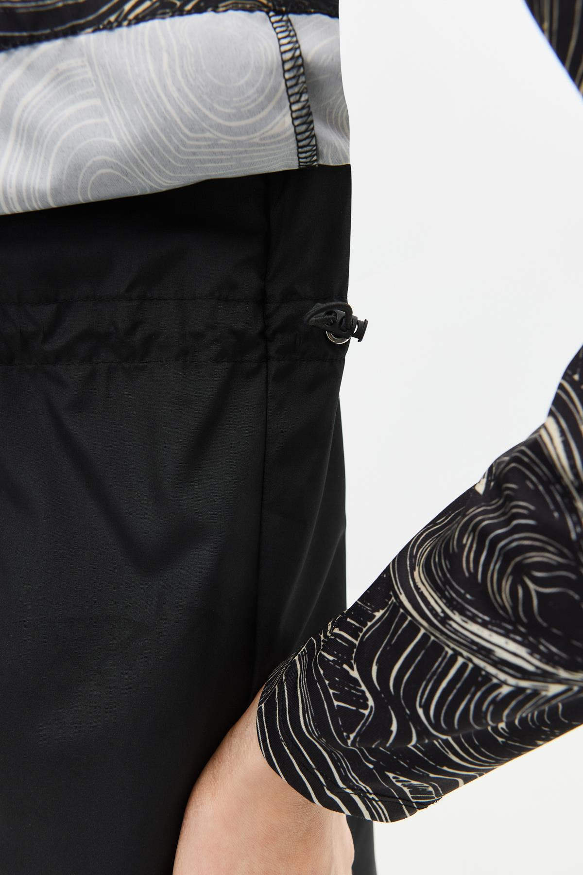 Tam Kapalı 4 lü Tesettür Mayo 4111 Siyah