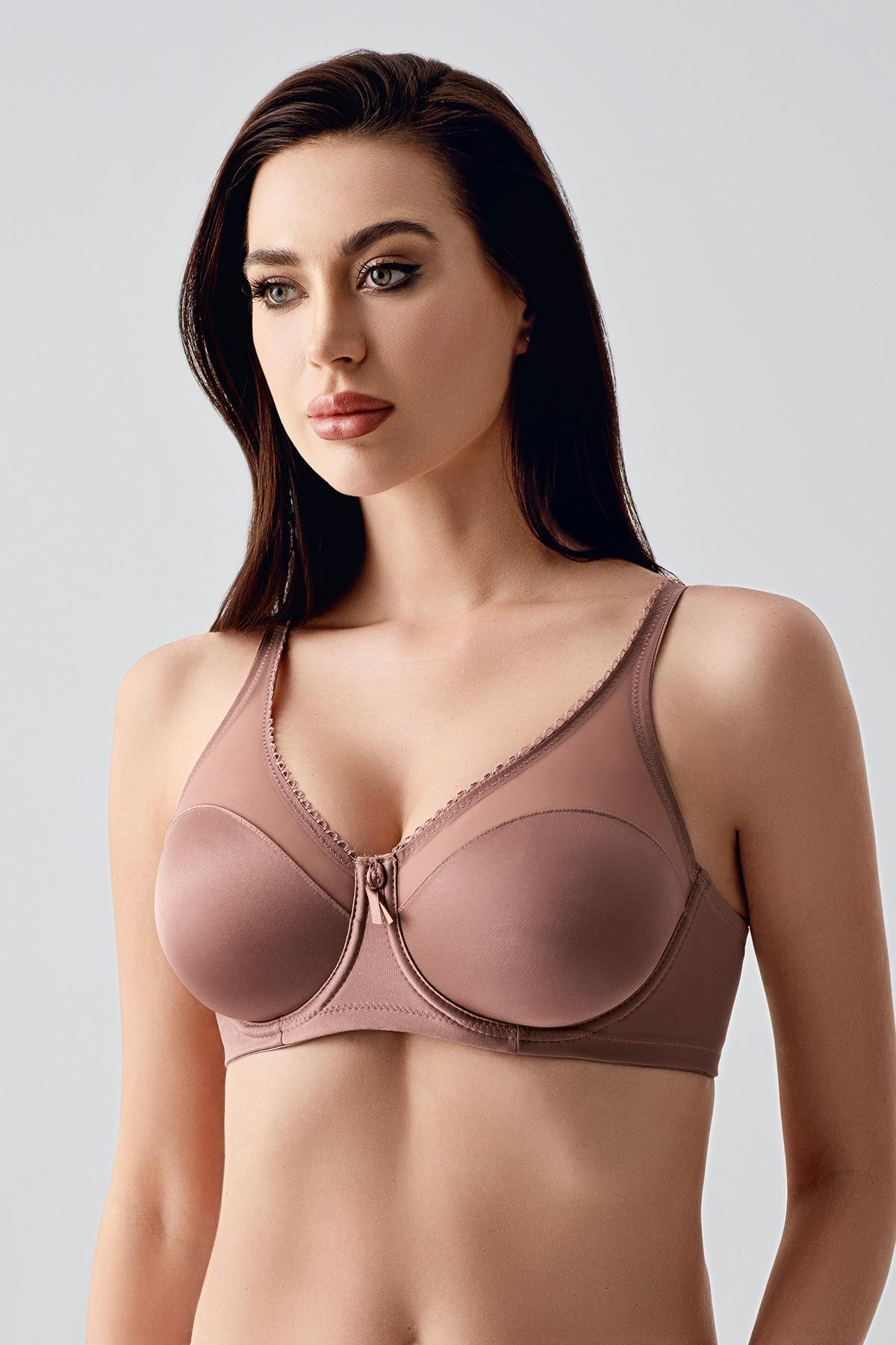 C&City Tulle Detail Minimizer Bra C12304
