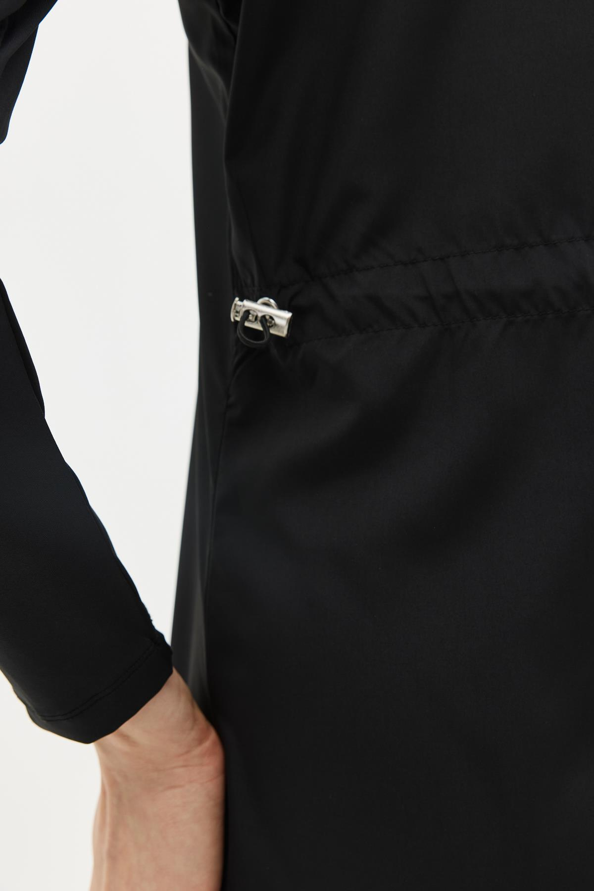 Uzun Tam Kapalı Tesettür Mayo C13075 Siyah