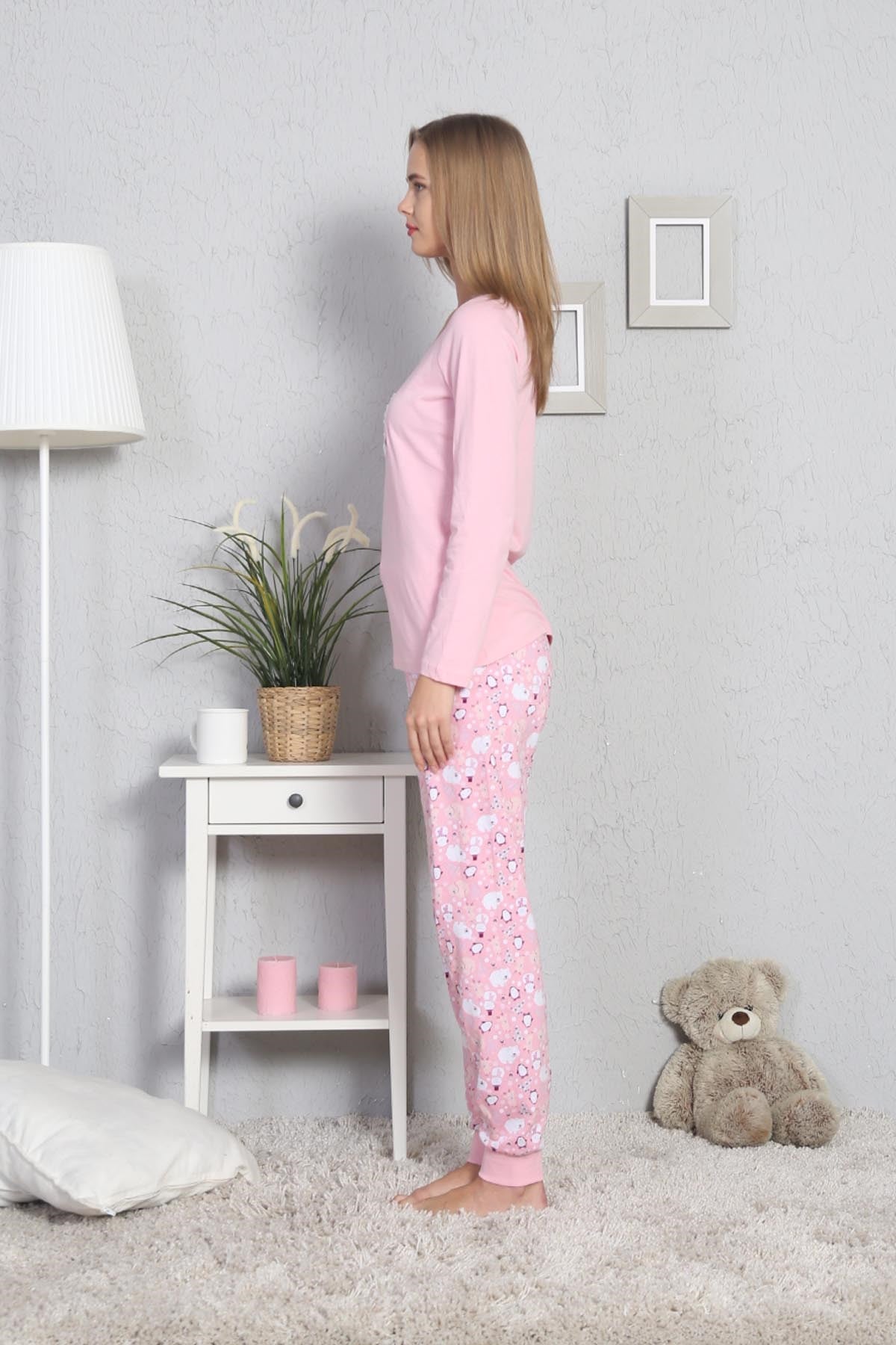 Vienetta Kadın Pijama Takım 8022198686 Pembe